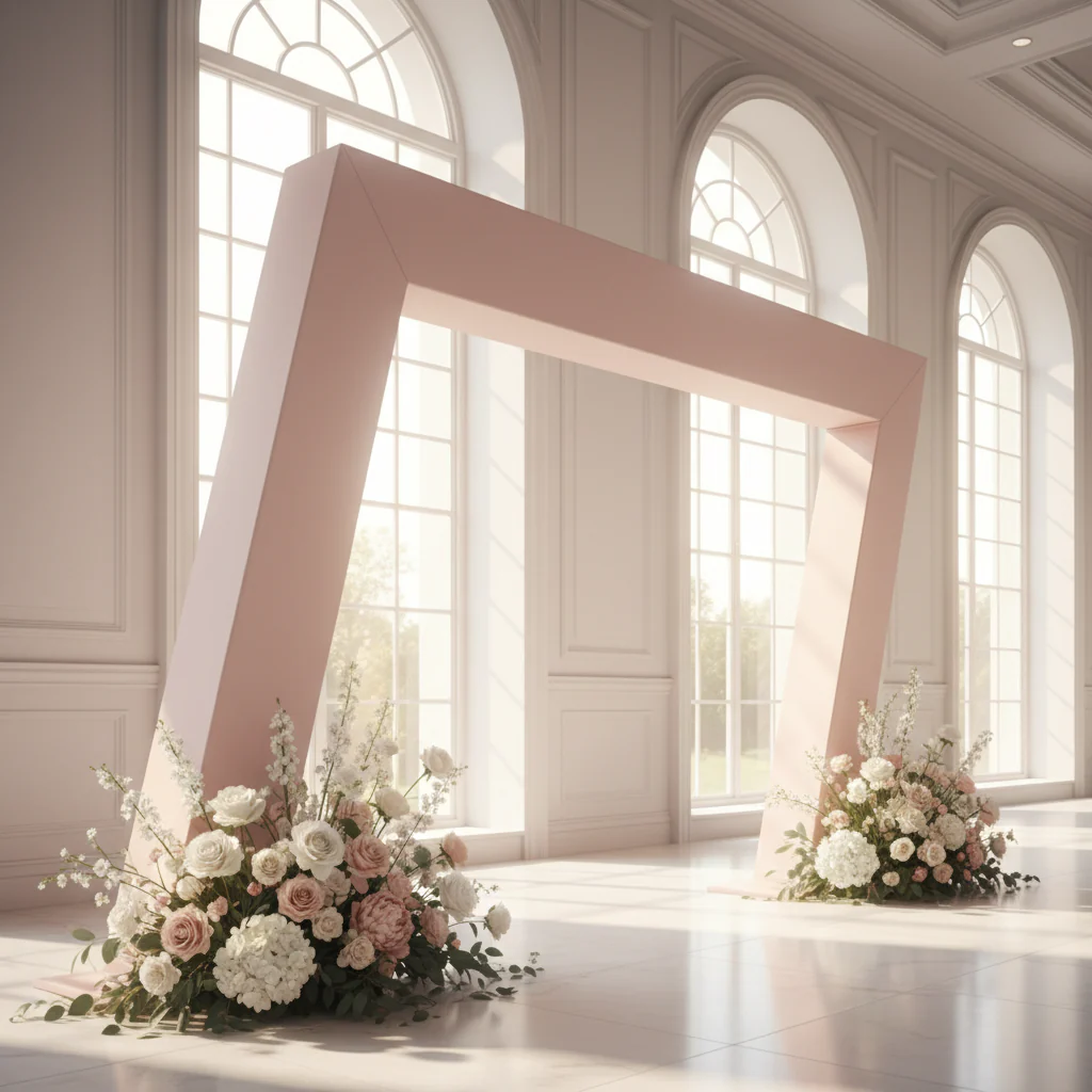 3D 6.5ft Tilted Rectangular Backdrop Stand - Image 8