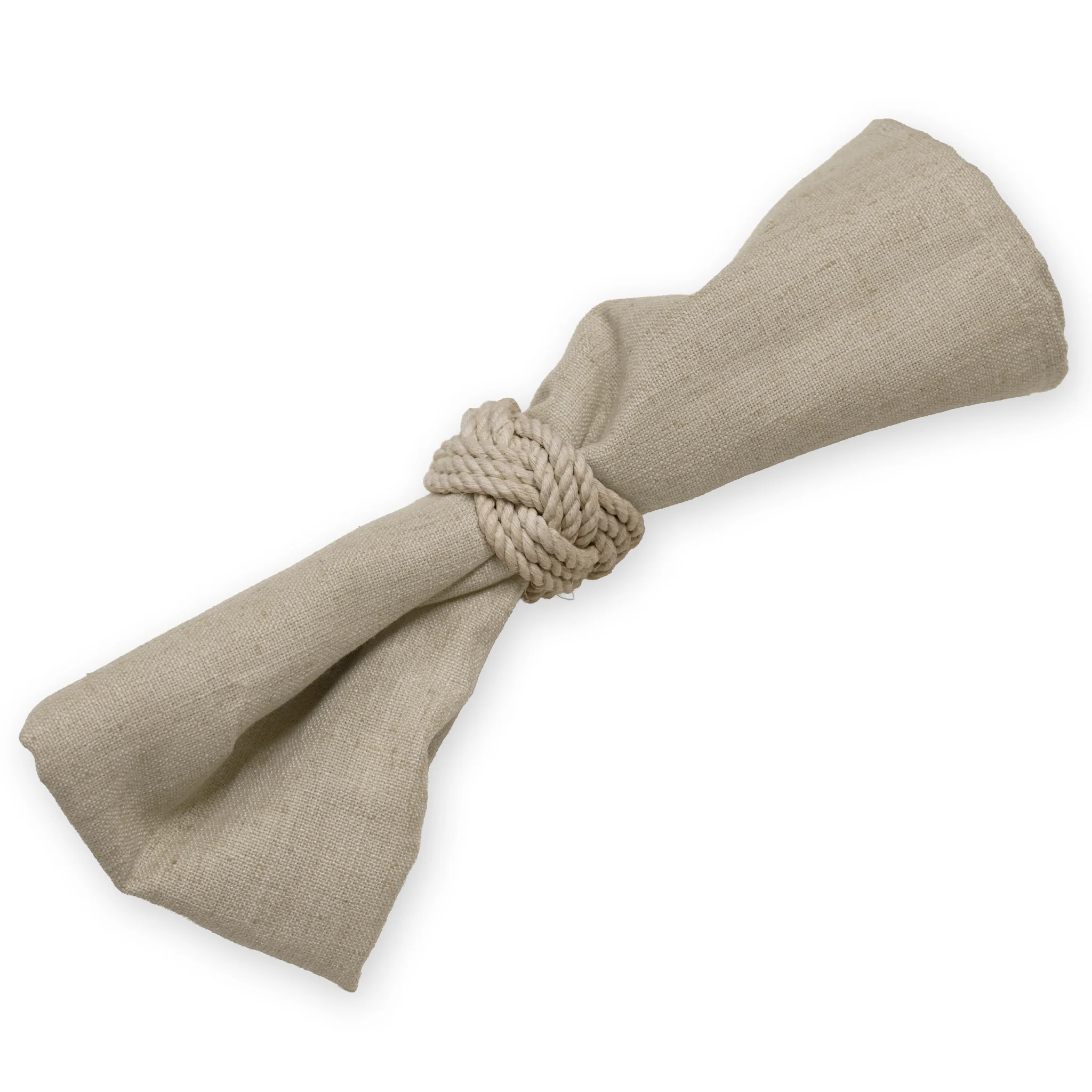 5 pcs/pk Premium Linen-Look Panama Weave 20"x20" Napkin - Beige - Image 4