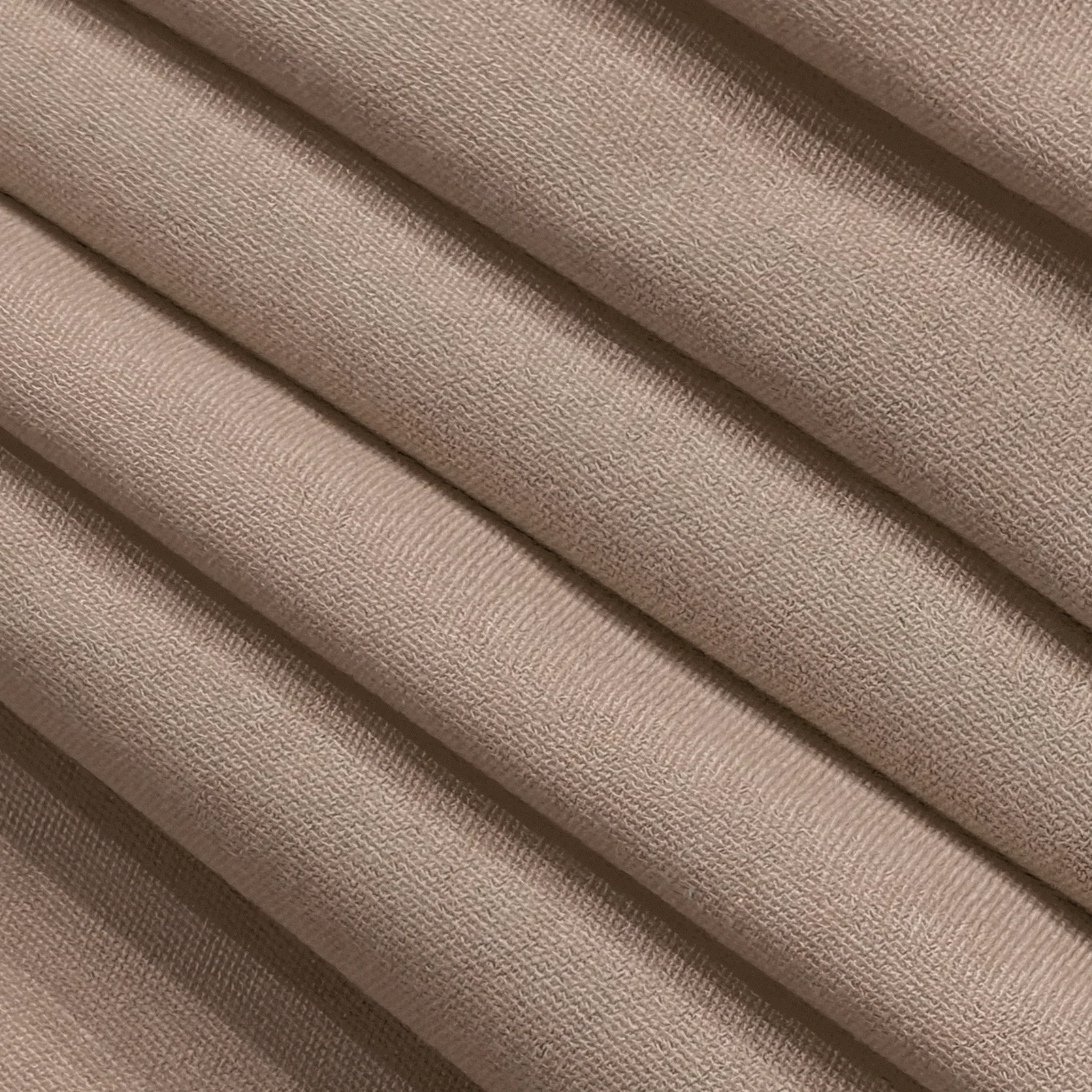 60"x120" Rectangular Premium Polyester Tablecloth - Taupe - Image 5
