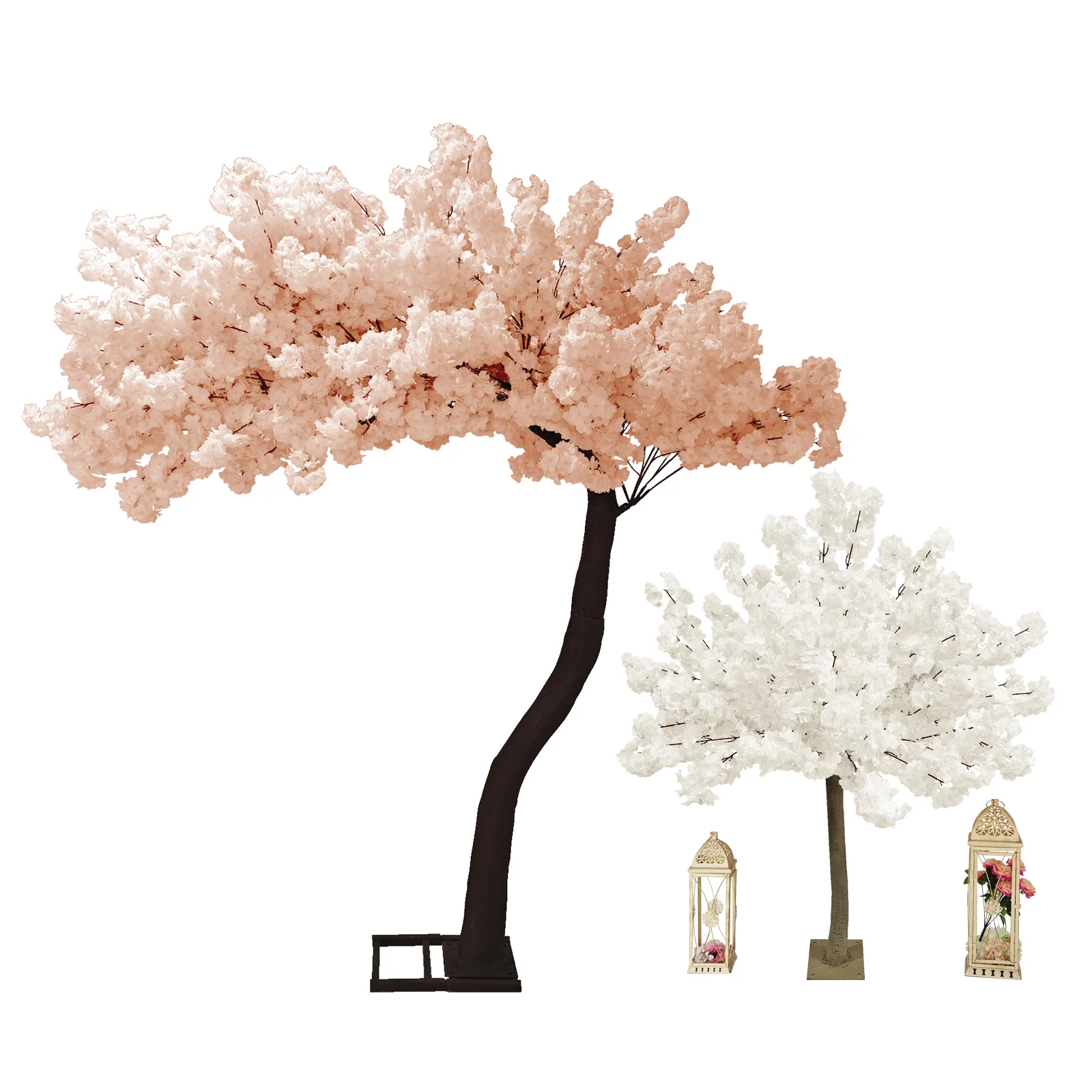 9.5ft Cherry Blossom Tree Backdrop Frame Stand - Blush - Image 6