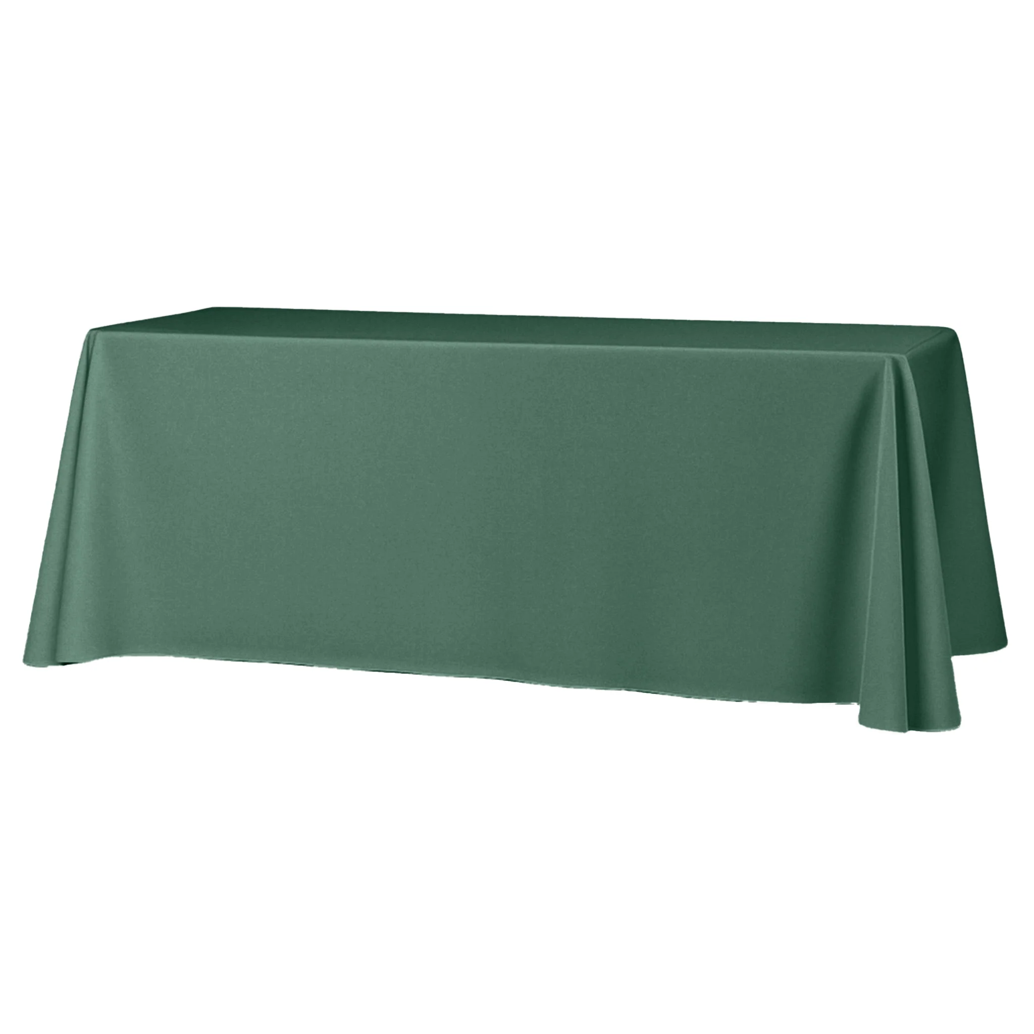 90"x156" Rectangular Oblong Premium Polyester Tablecloth - Eucalyptus