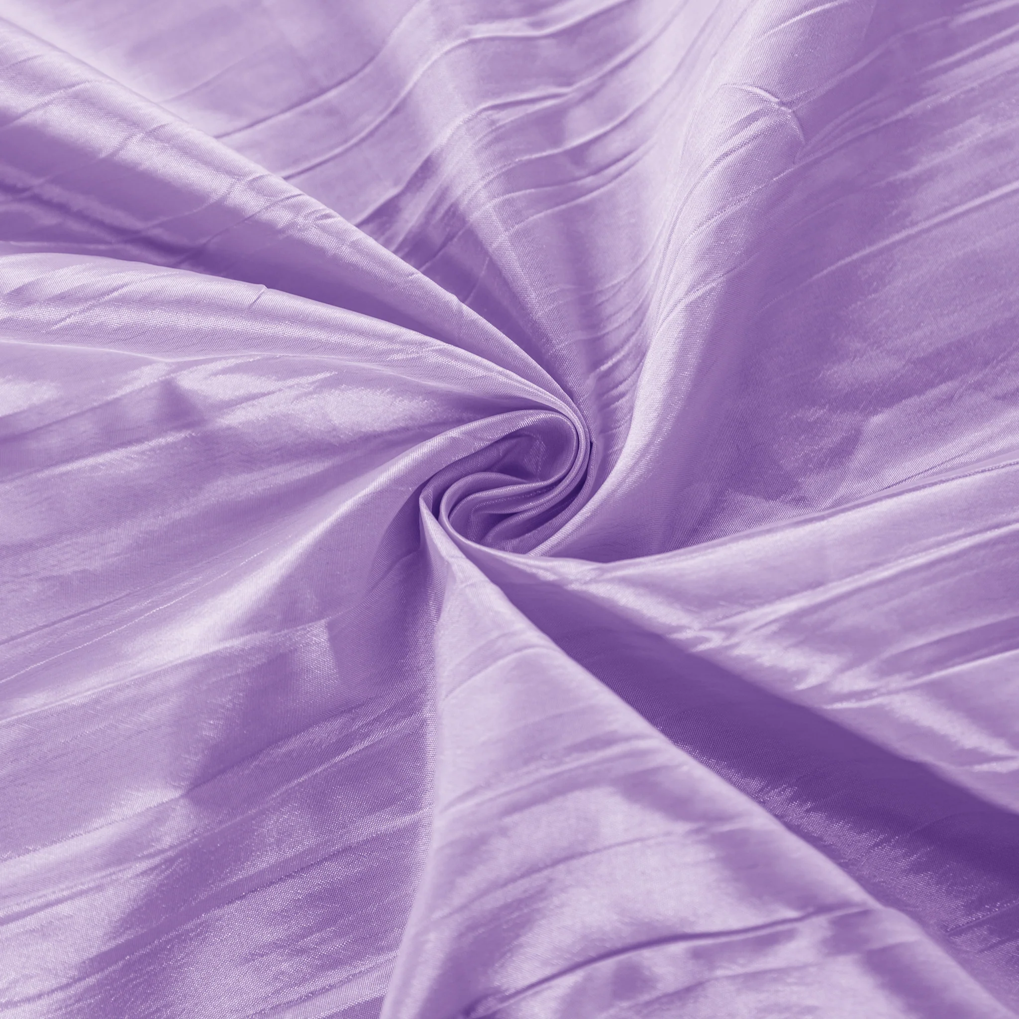 Accordion Crinkle Taffeta Chair Sash - Lavender - Image 3