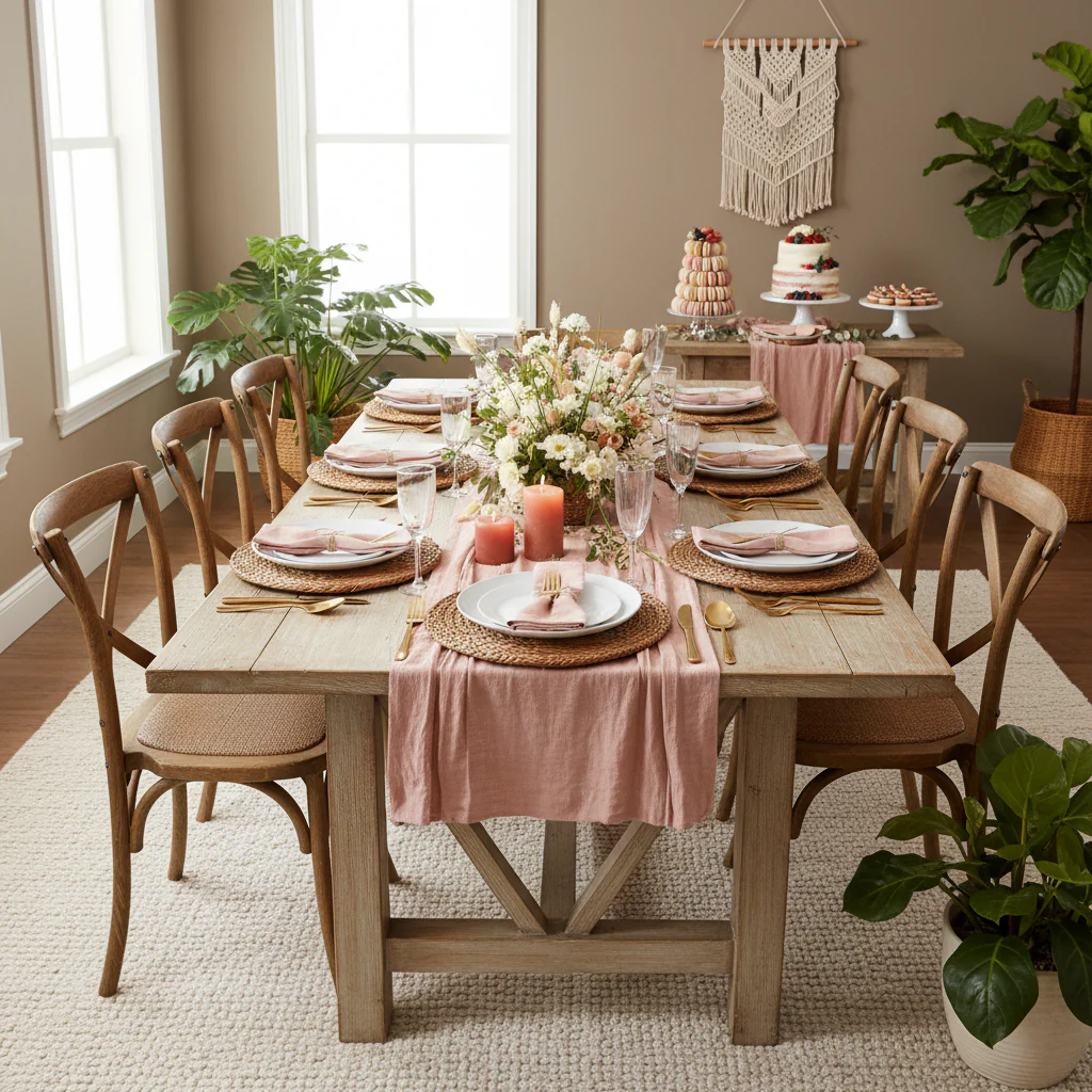 Braided Raffia Straw 15" Placemats (4pc/set) - Image 9