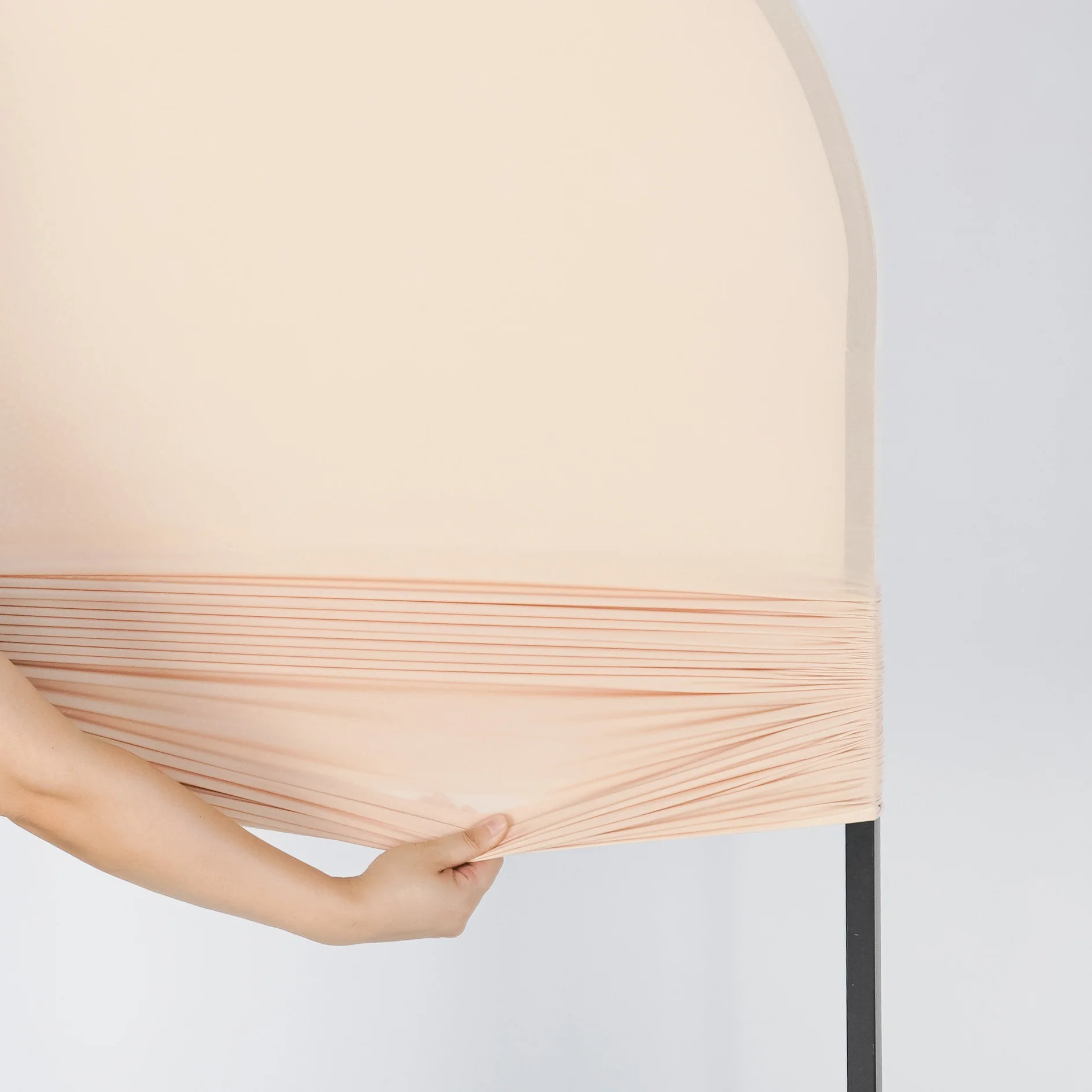 Spandex Arch Covers for Chiara Frame Backdrop 3pc/set - Champagne - Image 4