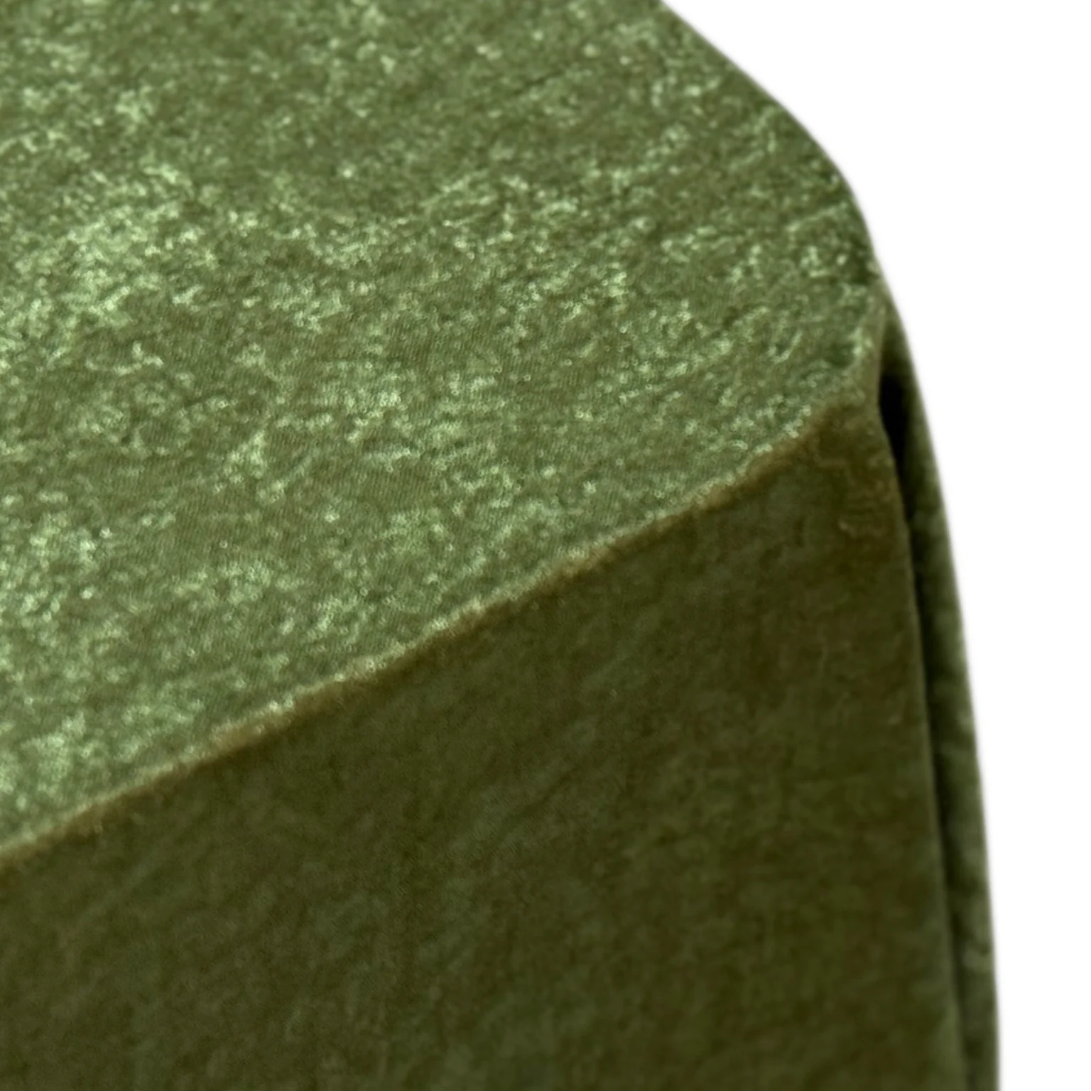 Crinkle Shimmer 90"x132" Rectangular Tablecloth - Willow Green - Image 4