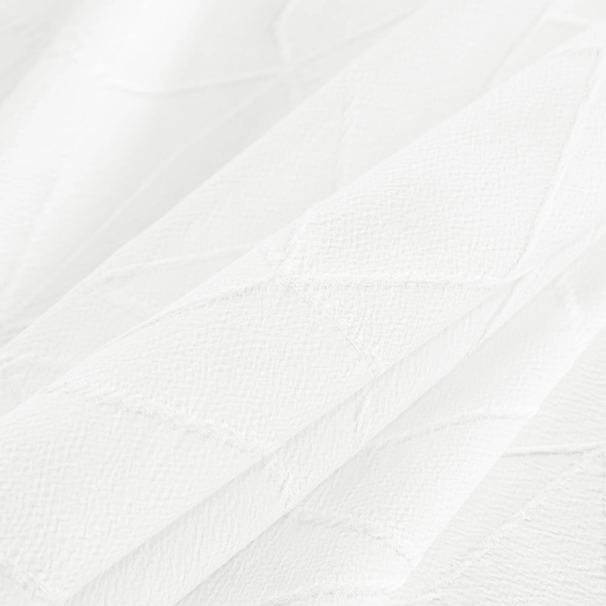 Embossed Geometric Jacquard 120" Round Tablecloth - Light Ivory/Off White - Image 6