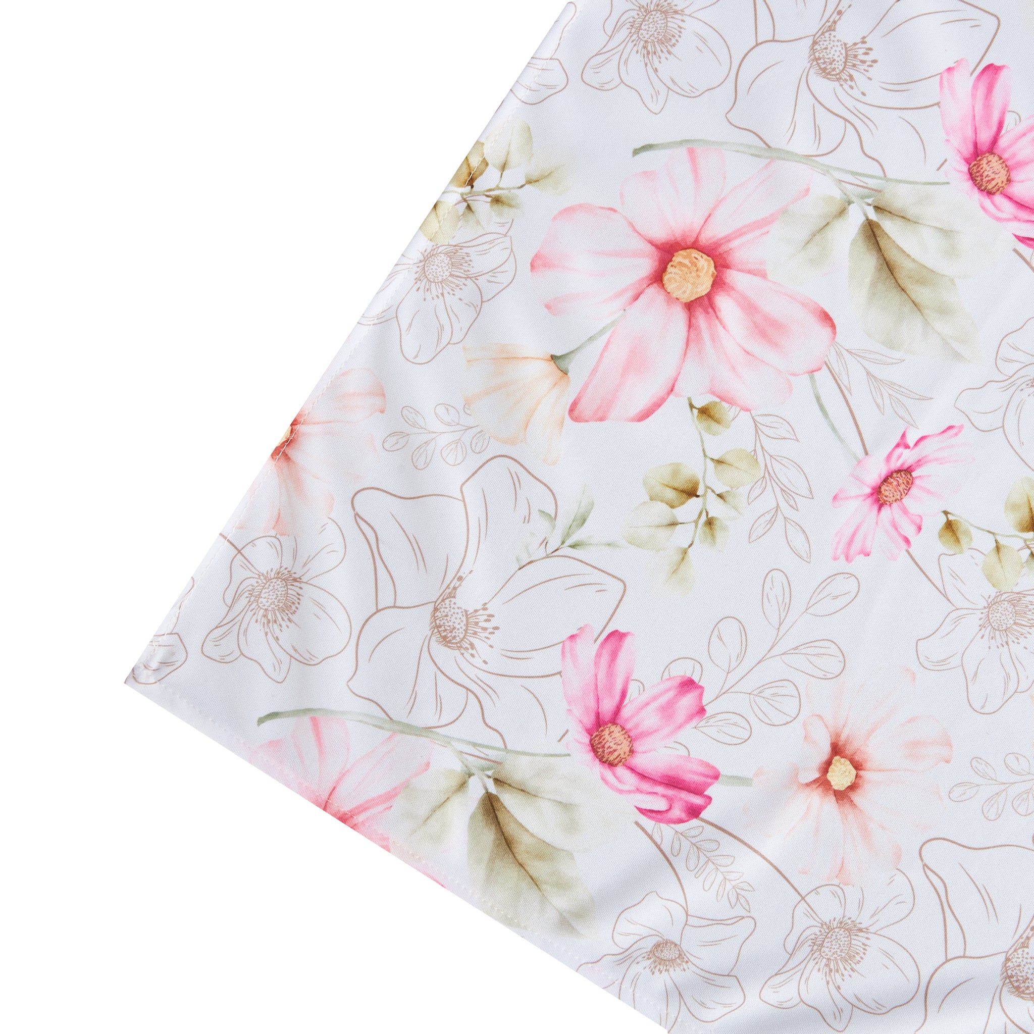 Floral Haze 90"x156" Rectangular Tablecloth - Image 3