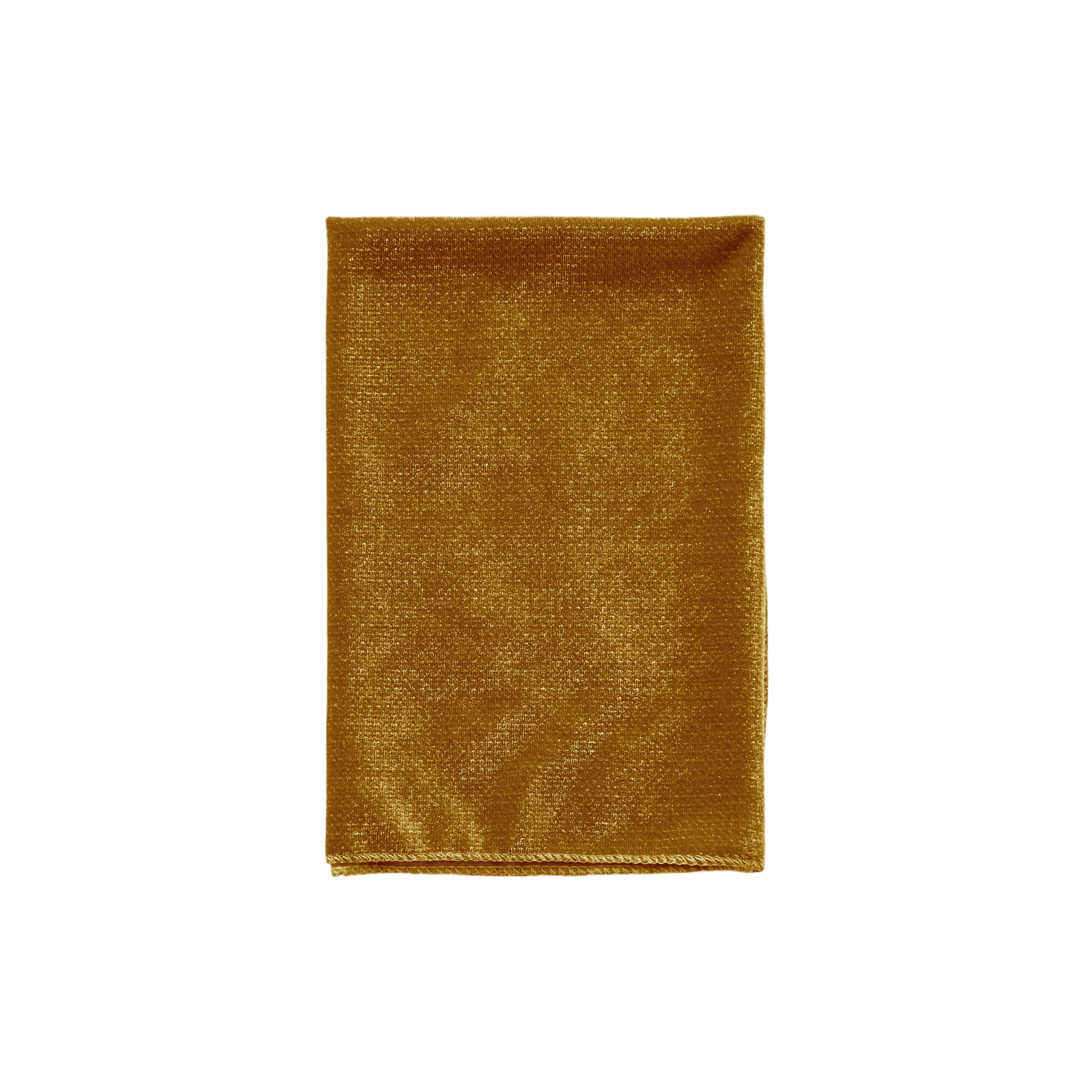 5 pcs/pk Glitter Velvet 20"x20" Linen Napkin - Gold - Image 5