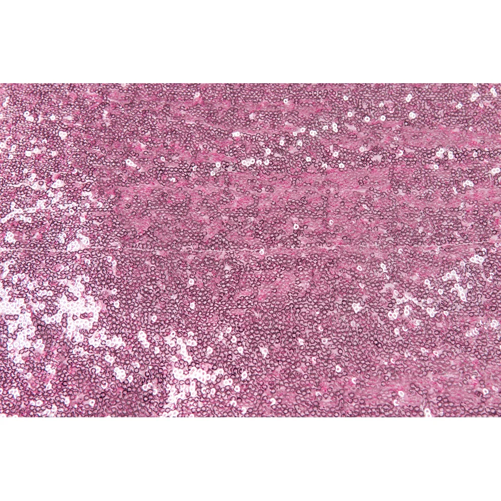 Glitz Sequin 10ft H x 52" W Drape/Backdrop panel - Pink - Image 5