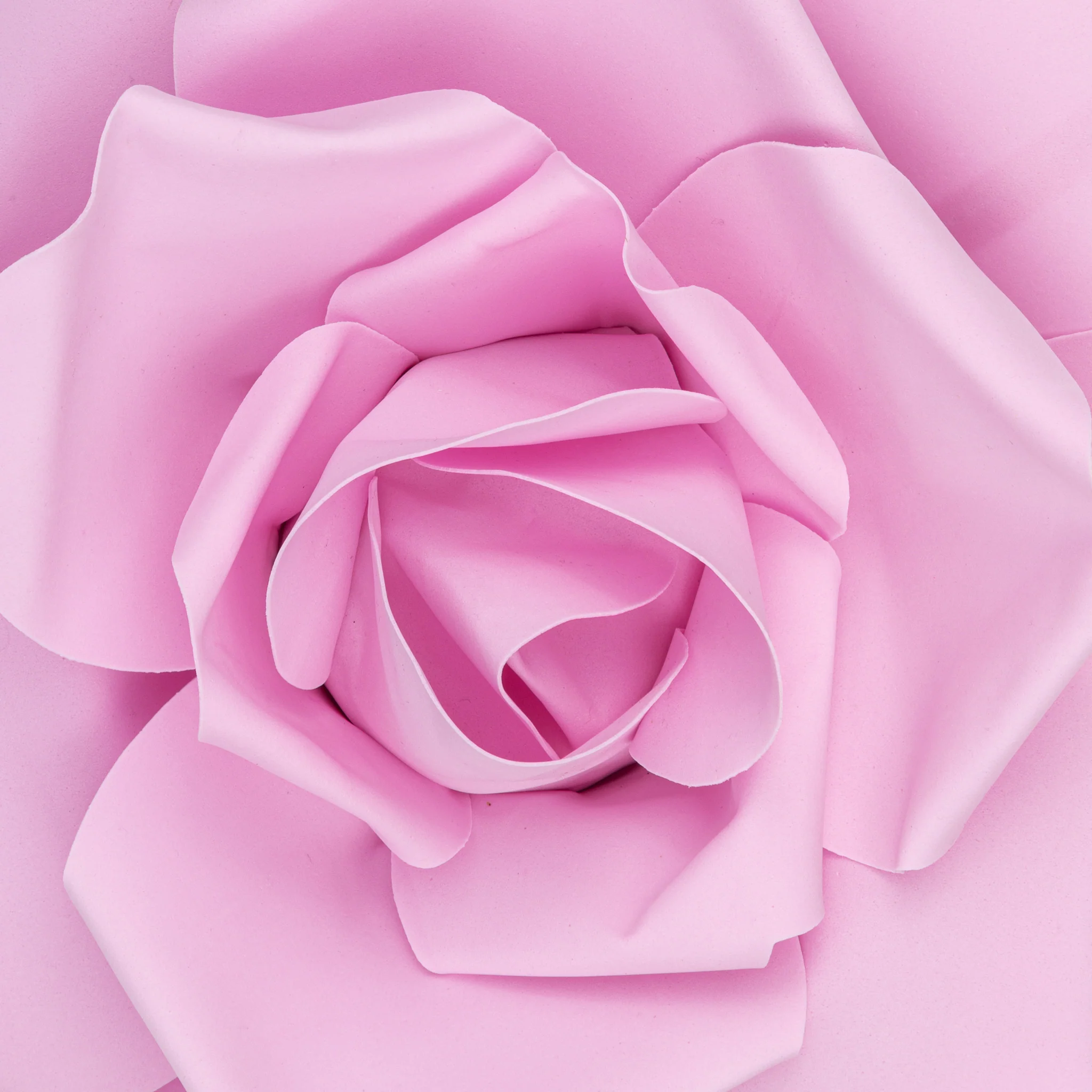 Large Foam Rose Wall  Decor 40 cm - Pink - Image 3