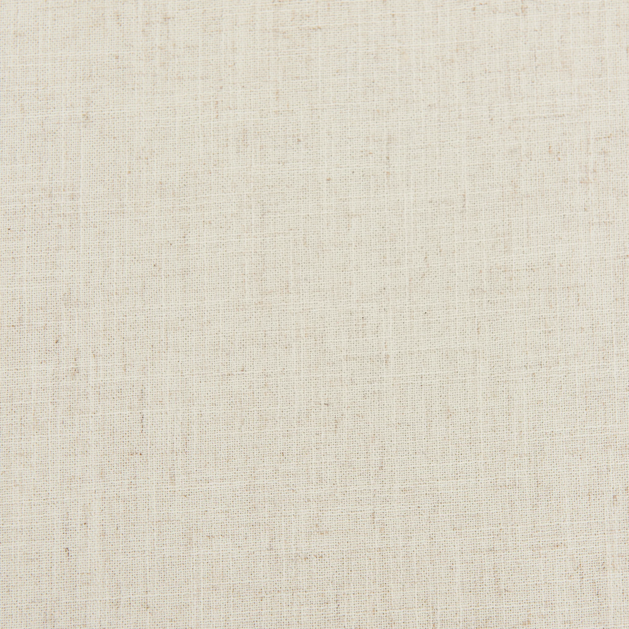 Premium Linen-Look Panama Weave 90"x156" Rectangle Tablecloth - Ivory - Image 2