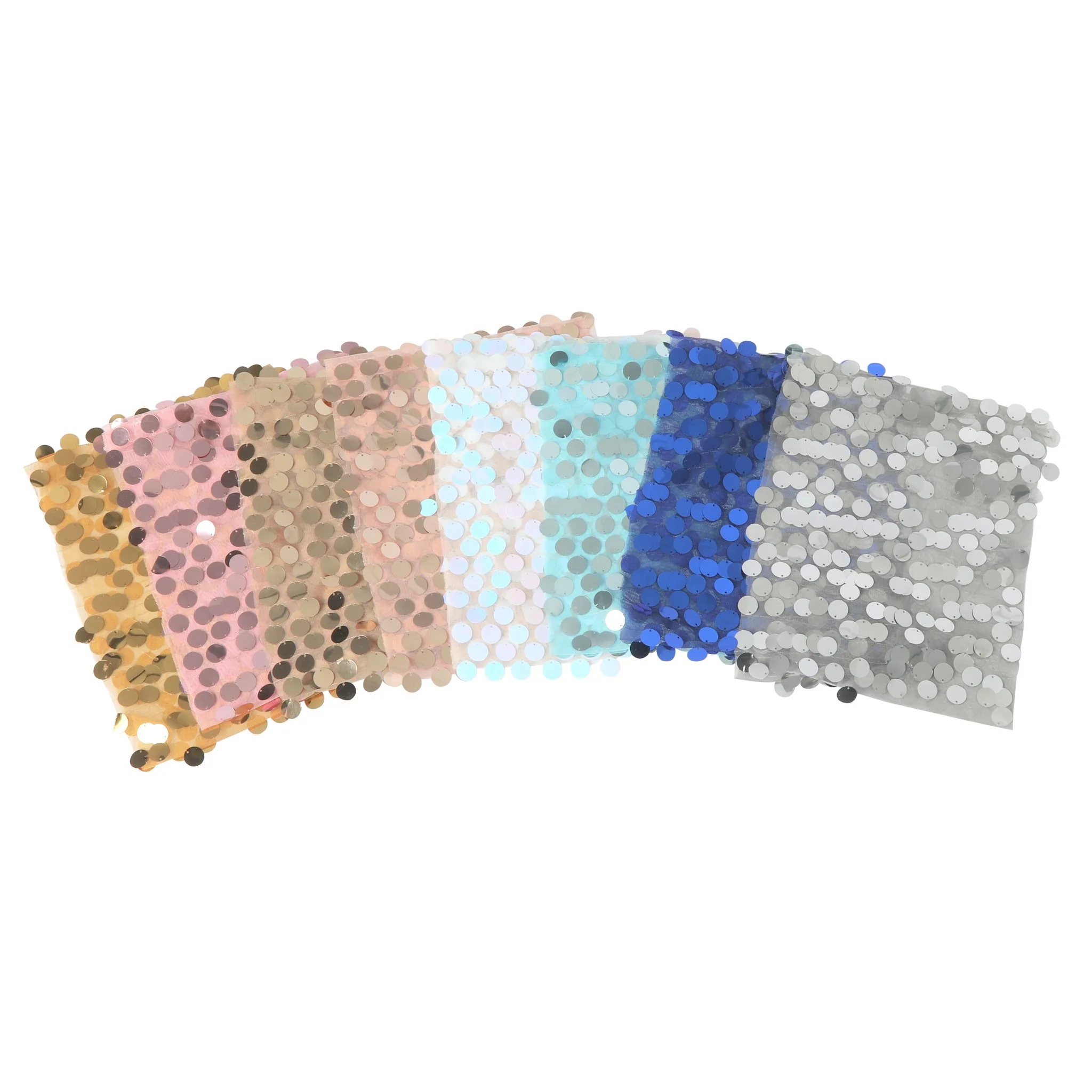 5 pcs/pk Payette Sequin Chair Bands - Gold - Image 6