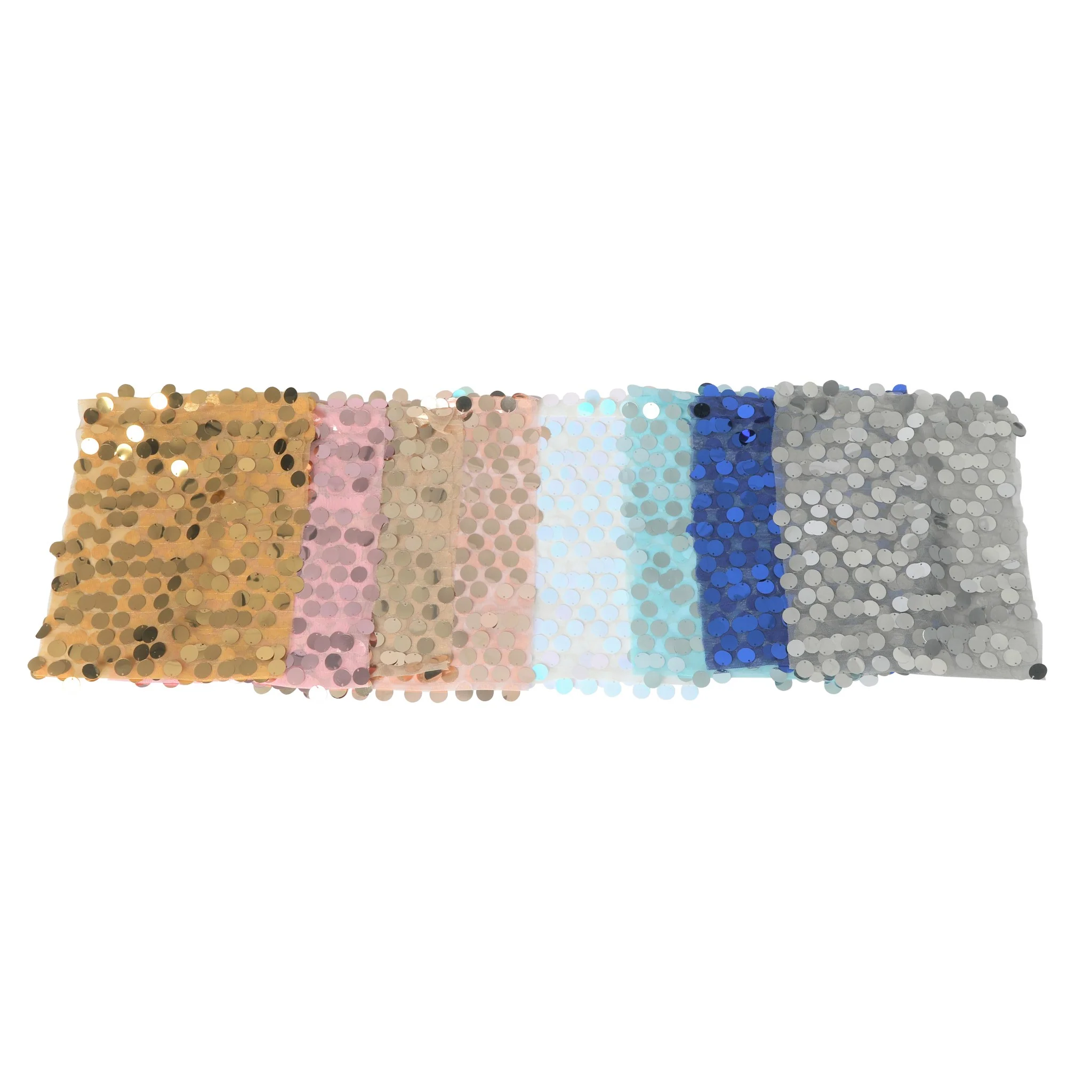 5 pcs/pk Payette Sequin Chair Bands - Gold - Image 7