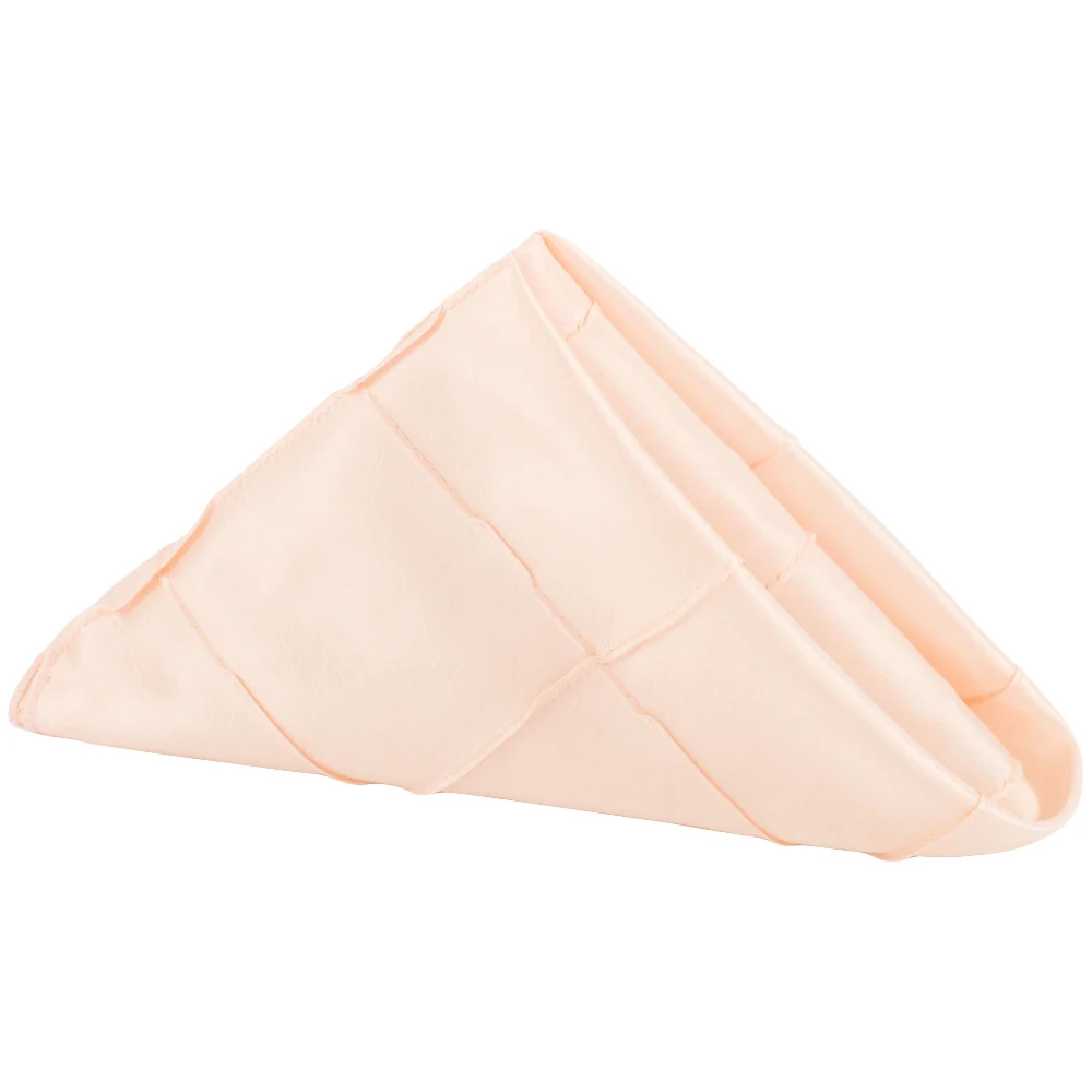 Pintuck Napkin 20"x20" - Blush/Rose Gold