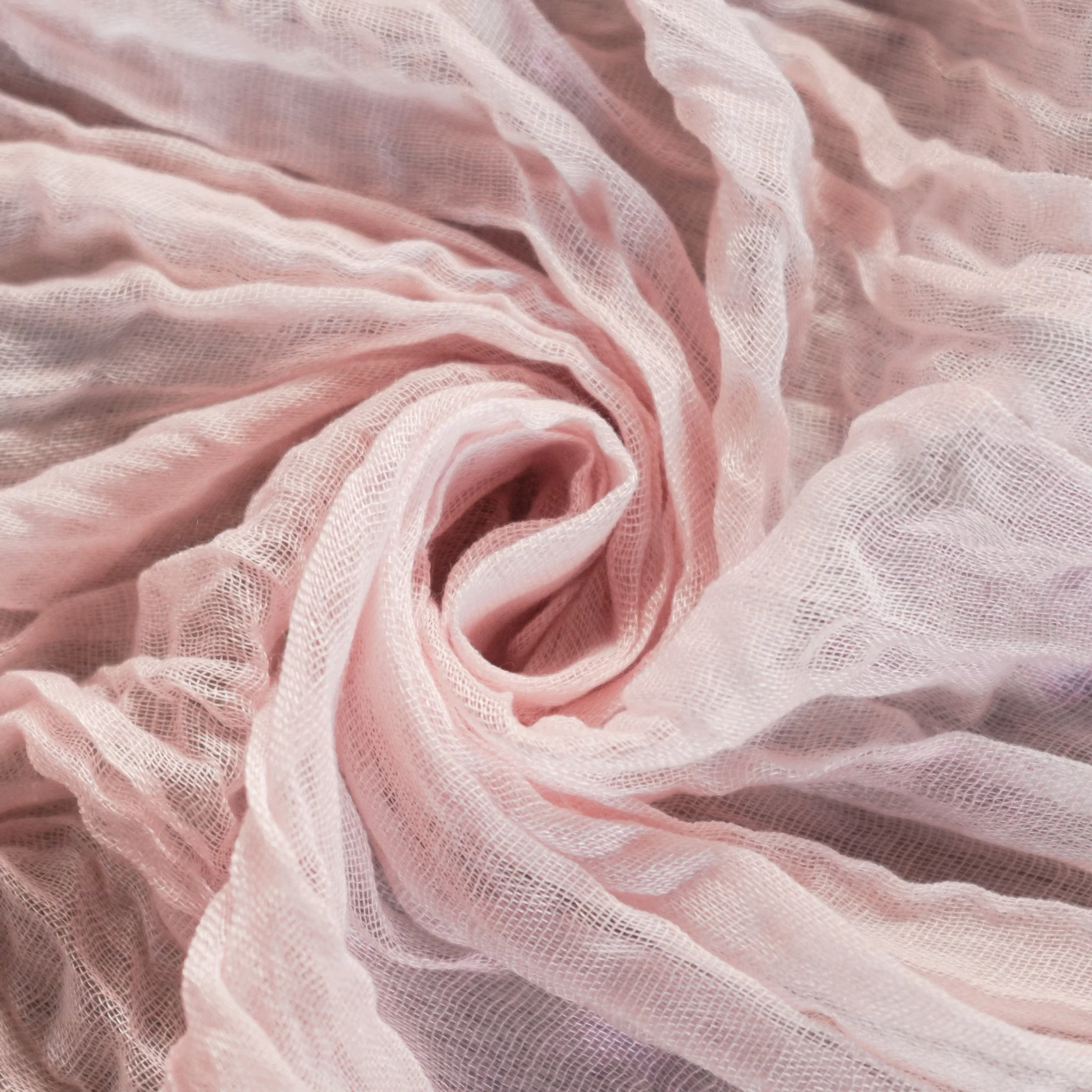 Premium Cheesecloth Table Runner 16FT x 25" - Blush/Rose Gold - Image 7