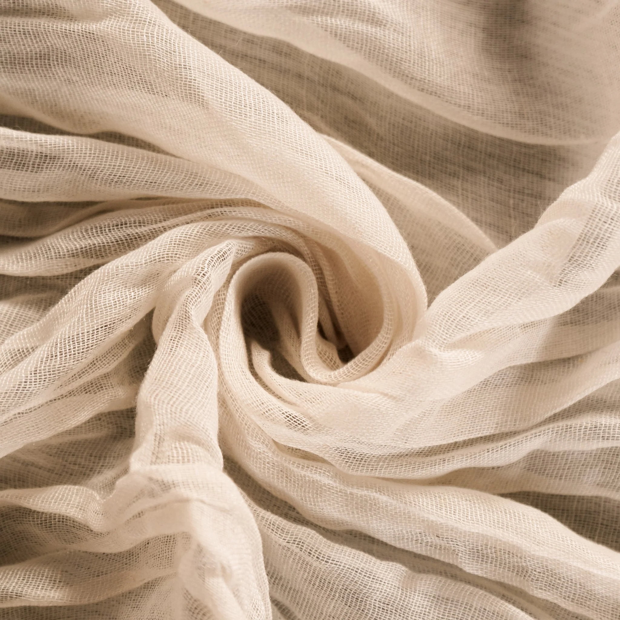 Premium Cheesecloth Table Runner 16FT x 25" - Champagne - Image 6