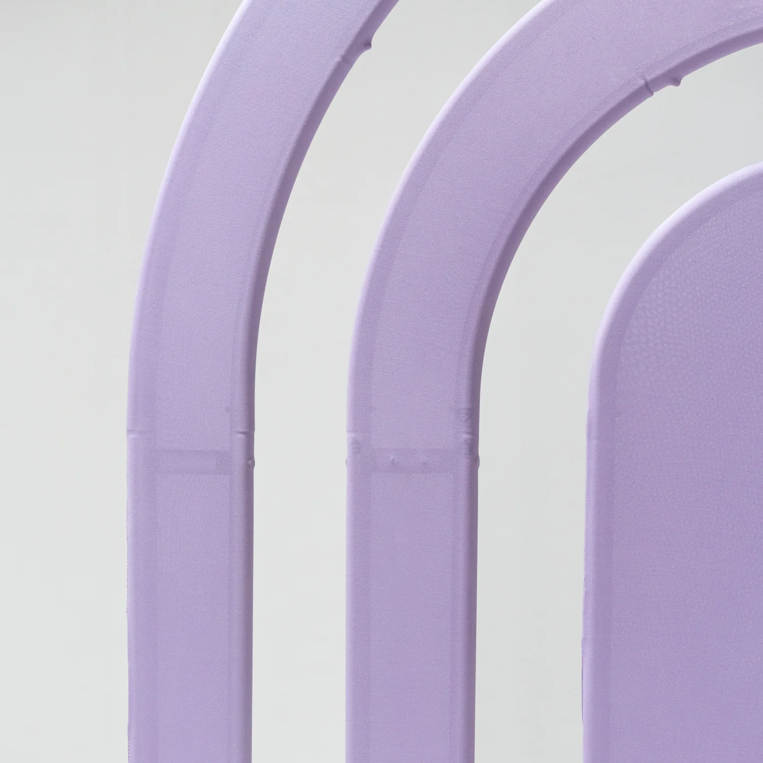 Spandex Cover for Rainbow Multi-Tier Arch (3 pc/set) - Lavender - Image 2