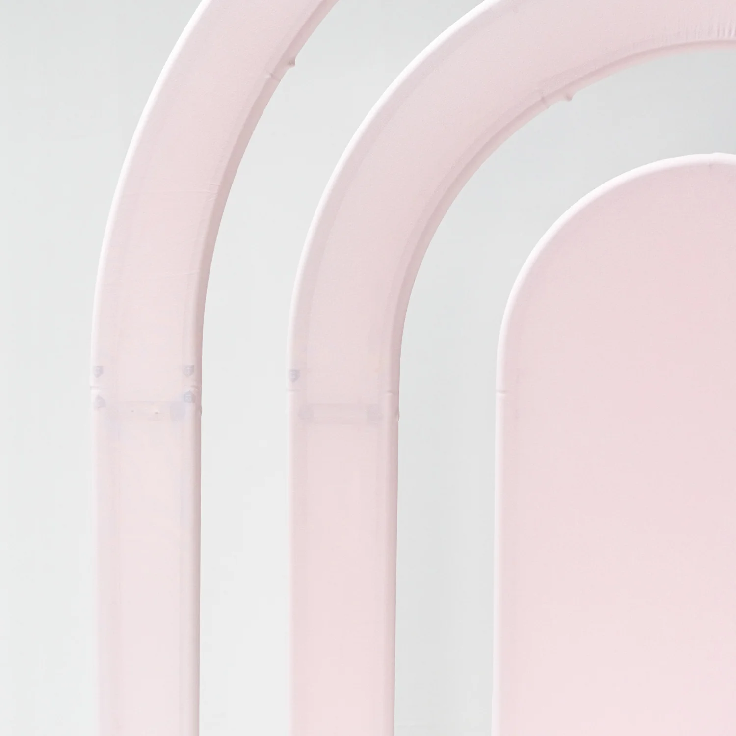Spandex Cover for Rainbow Multi-Tier Arch (3 pc/set) - Pink - Image 2