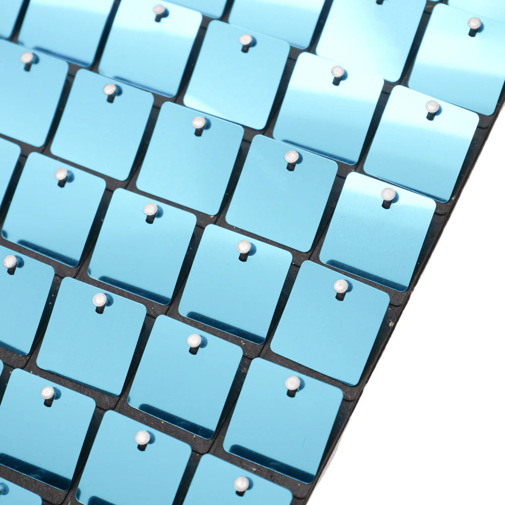 Spangle Shimmer Sequin Wall Panel Backdrops (24 panels) - Turquoise - Image 2