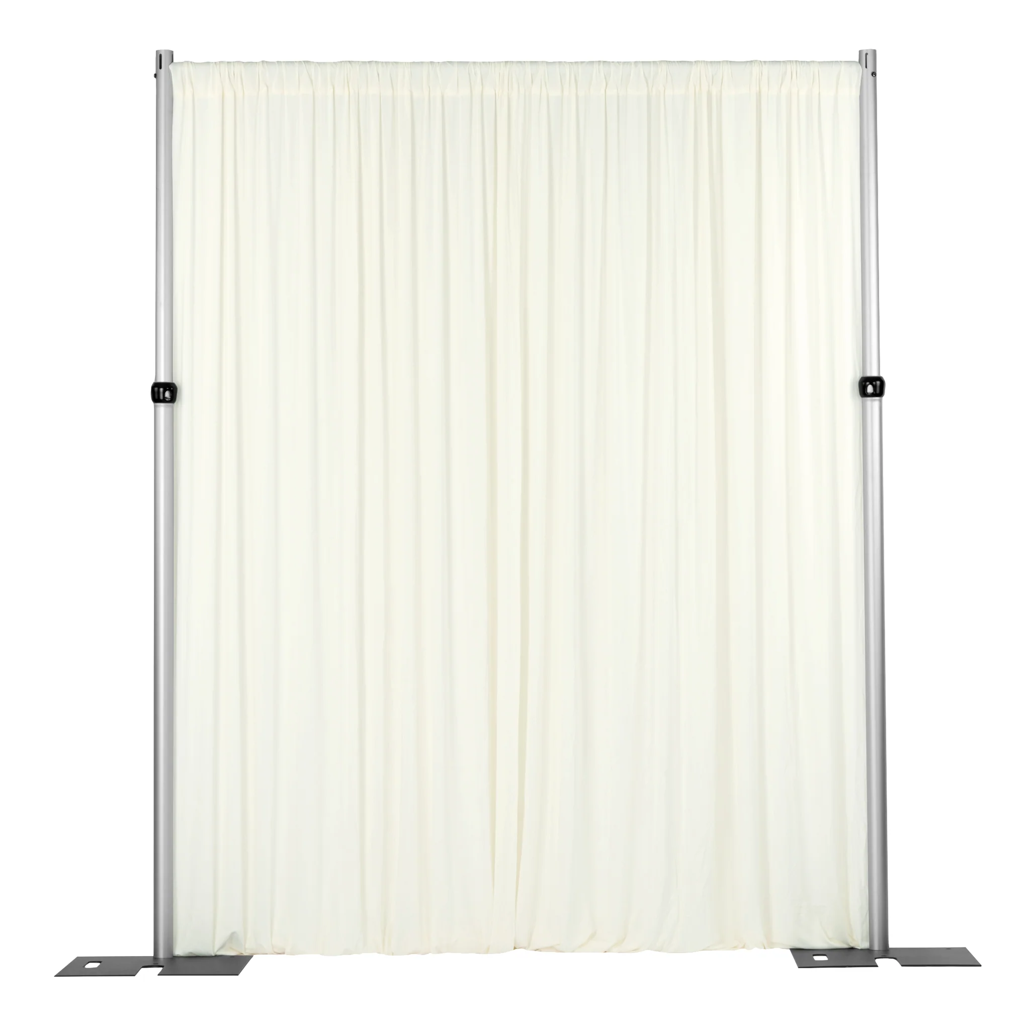 Spandex 4-way Stretch Drape Curtain 10ft H x 60" W - Ivory - Image 4
