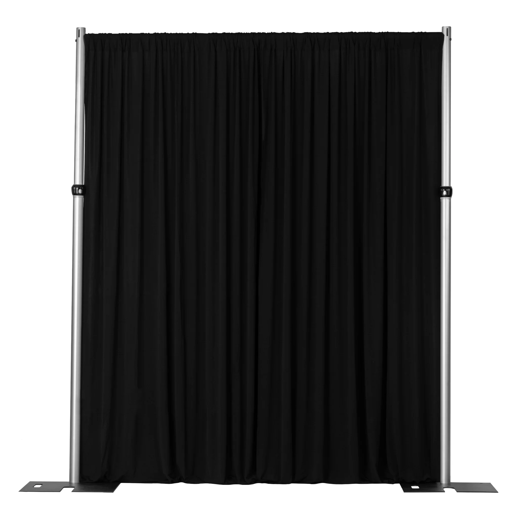 Spandex 4-way Stretch Drape Curtain 12ft H x 60" W - Black - Image 3