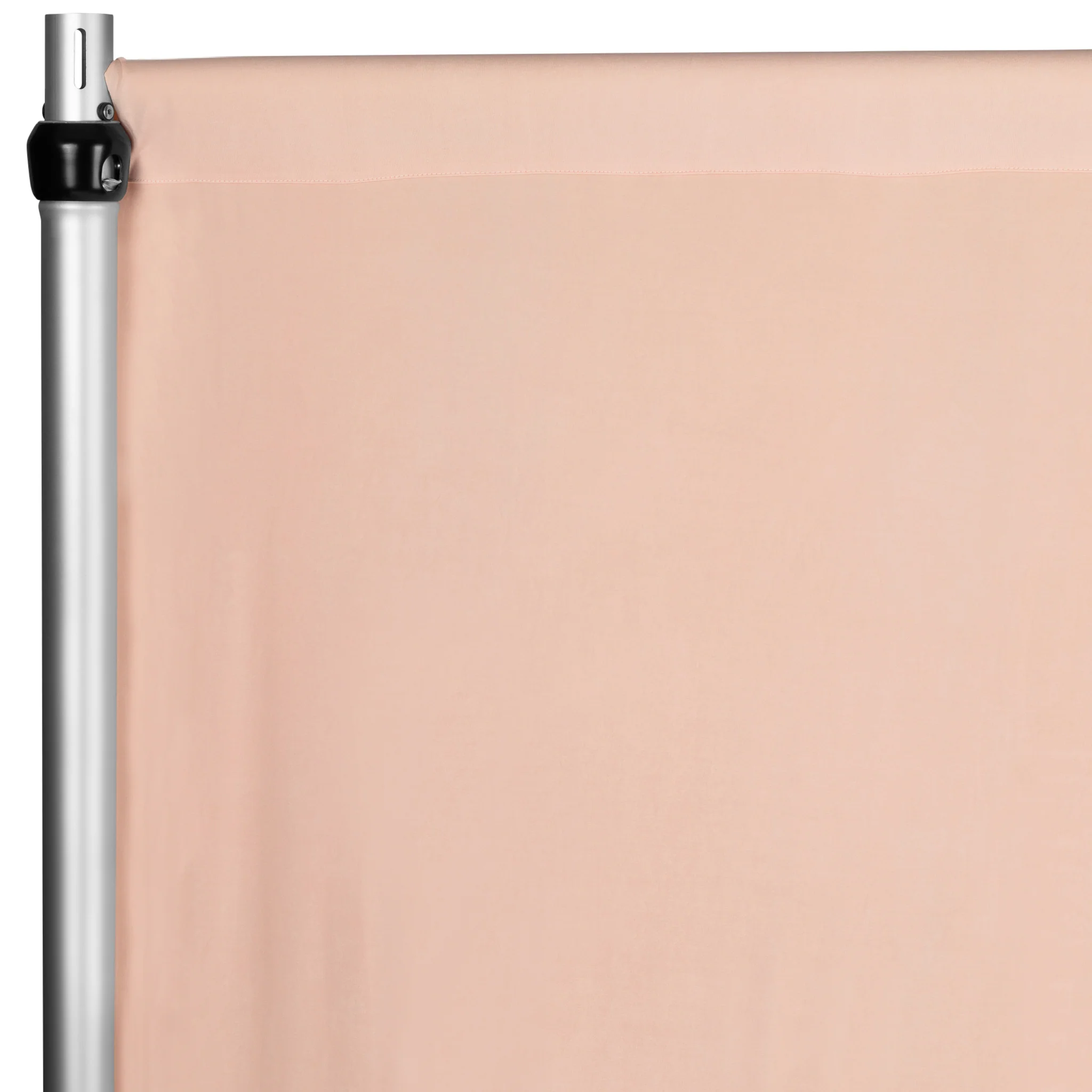 Spandex 4-way Stretch Drape Curtain 12ft H x 60" W - Blush/Rose Gold - Image 4