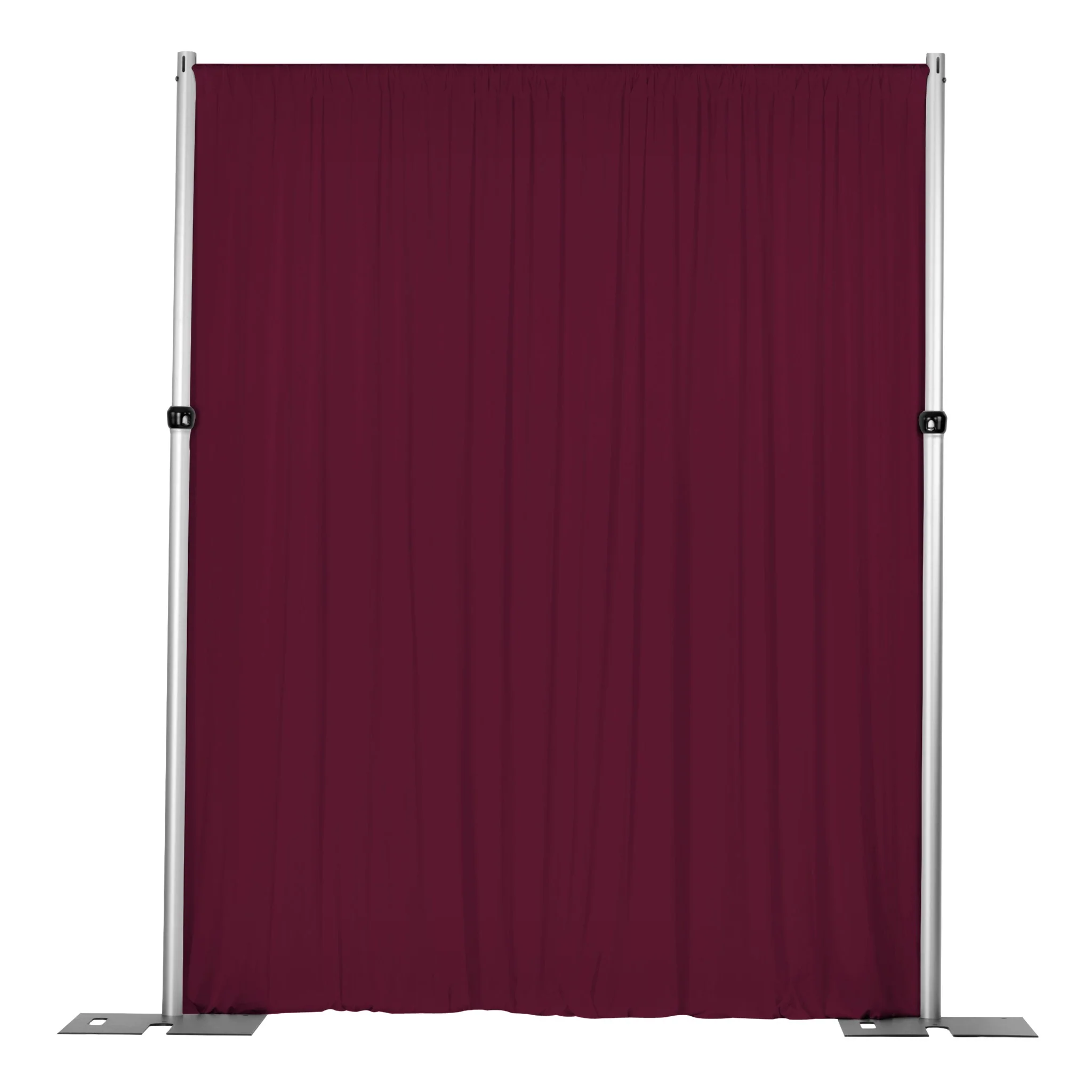 Spandex 4-way Stretch Drape Curtain 12ft H x 60" W - Burgundy - Image 5