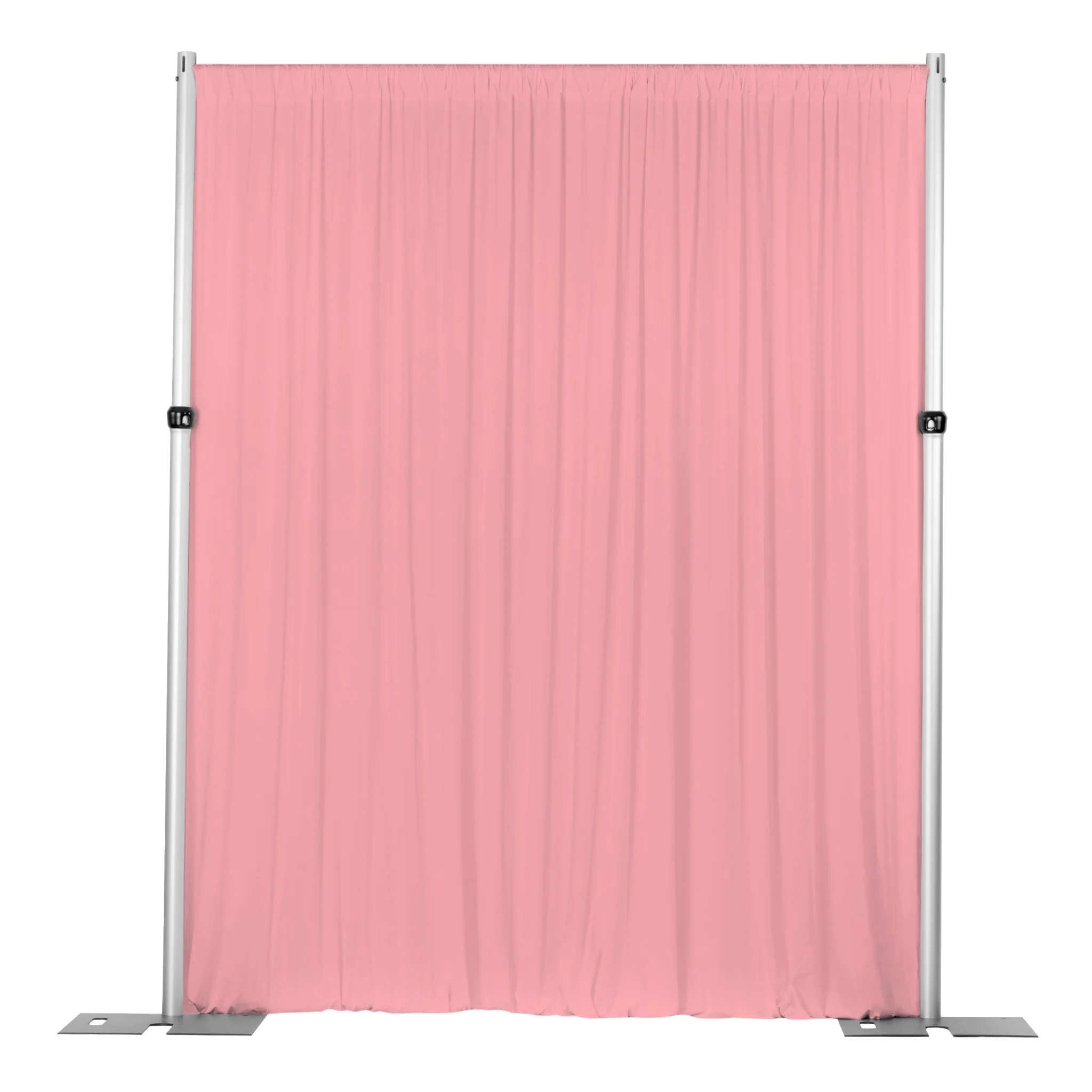 Spandex 4-way Stretch Drape Curtain 12ft H x 60" W - Dusty Rose/Mauve - Image 5