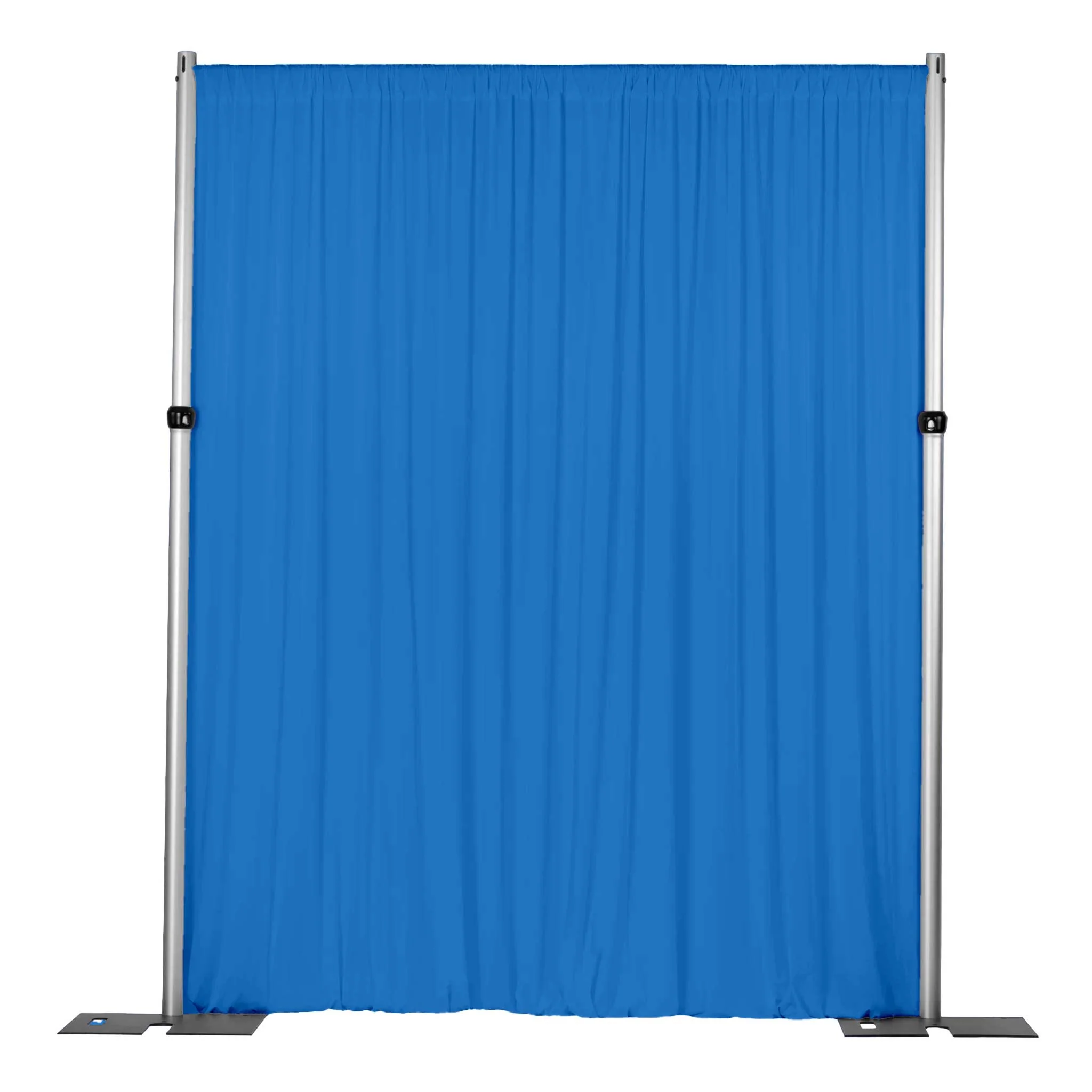 Spandex 4-way Stretch Backdrop Drape Curtain 16ft H x 60" W - Azure Blue - Image 2