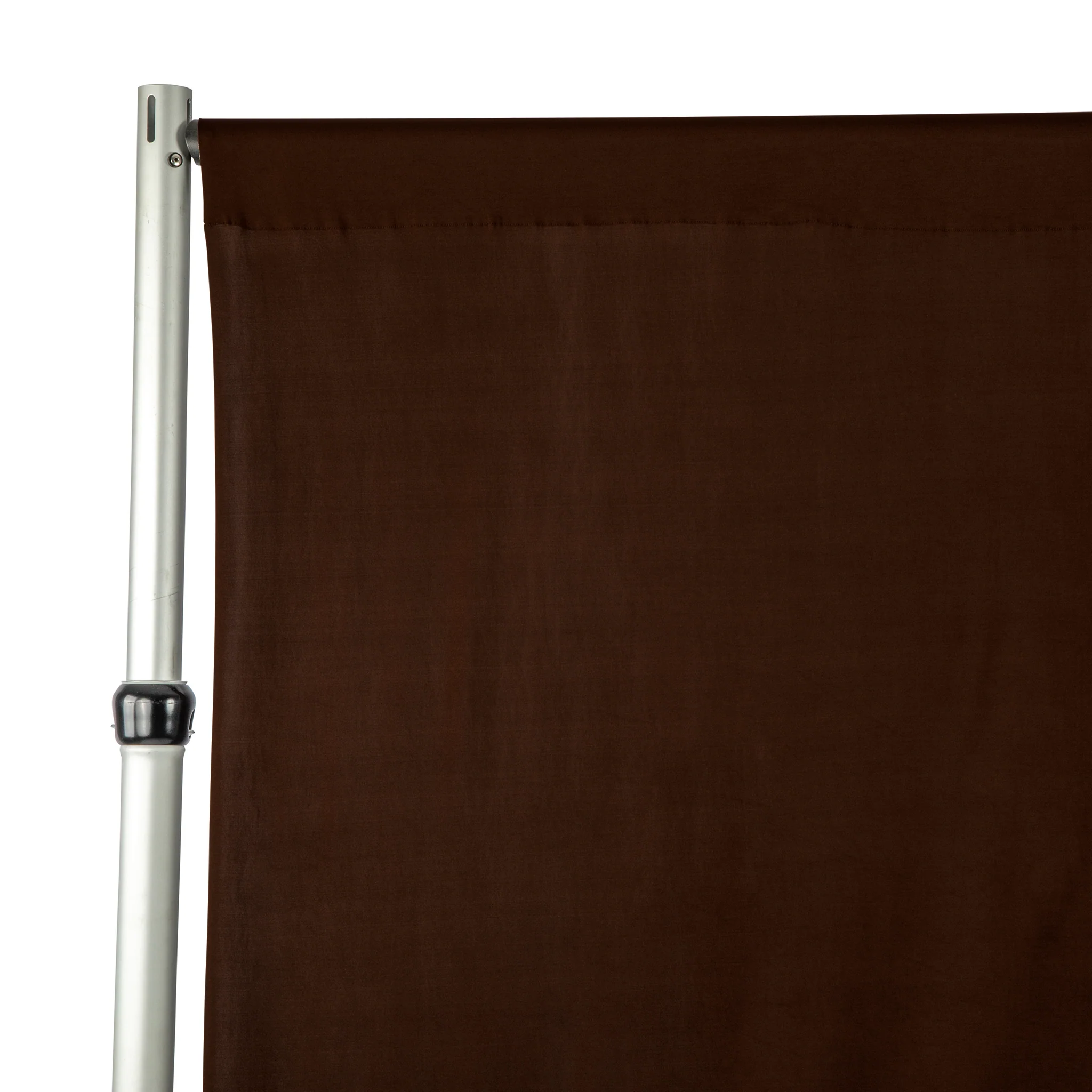 Spandex 4-way Stretch Backdrop Drape Curtain 12ft H x 60" W - Chocolate - Image 4
