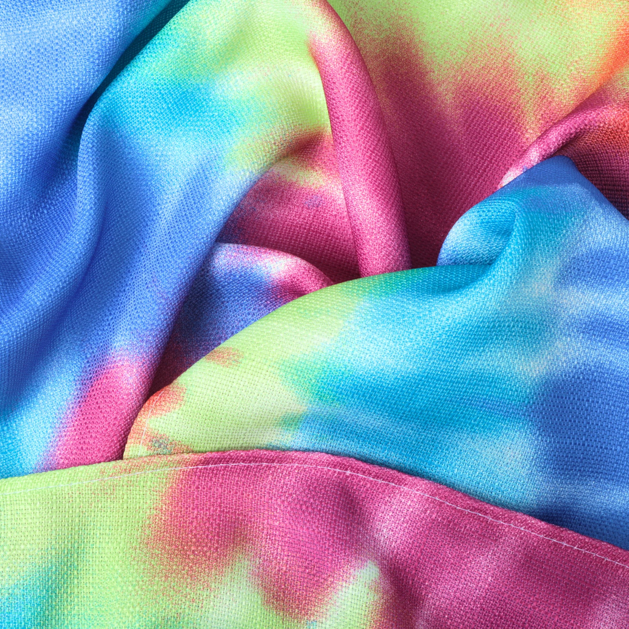 Tie-Dye Polyester Table Runner - Image 2