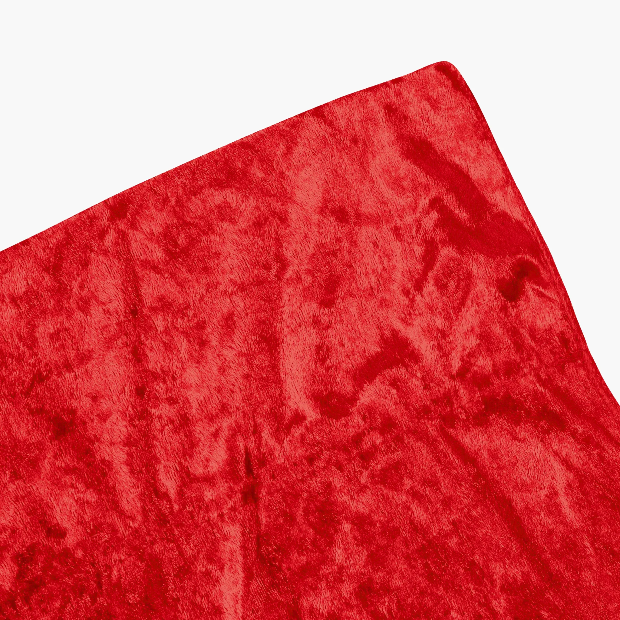 Velvet 20ft H x 52" W Drape/Backdrop Curtain Panel - Red - Image 2