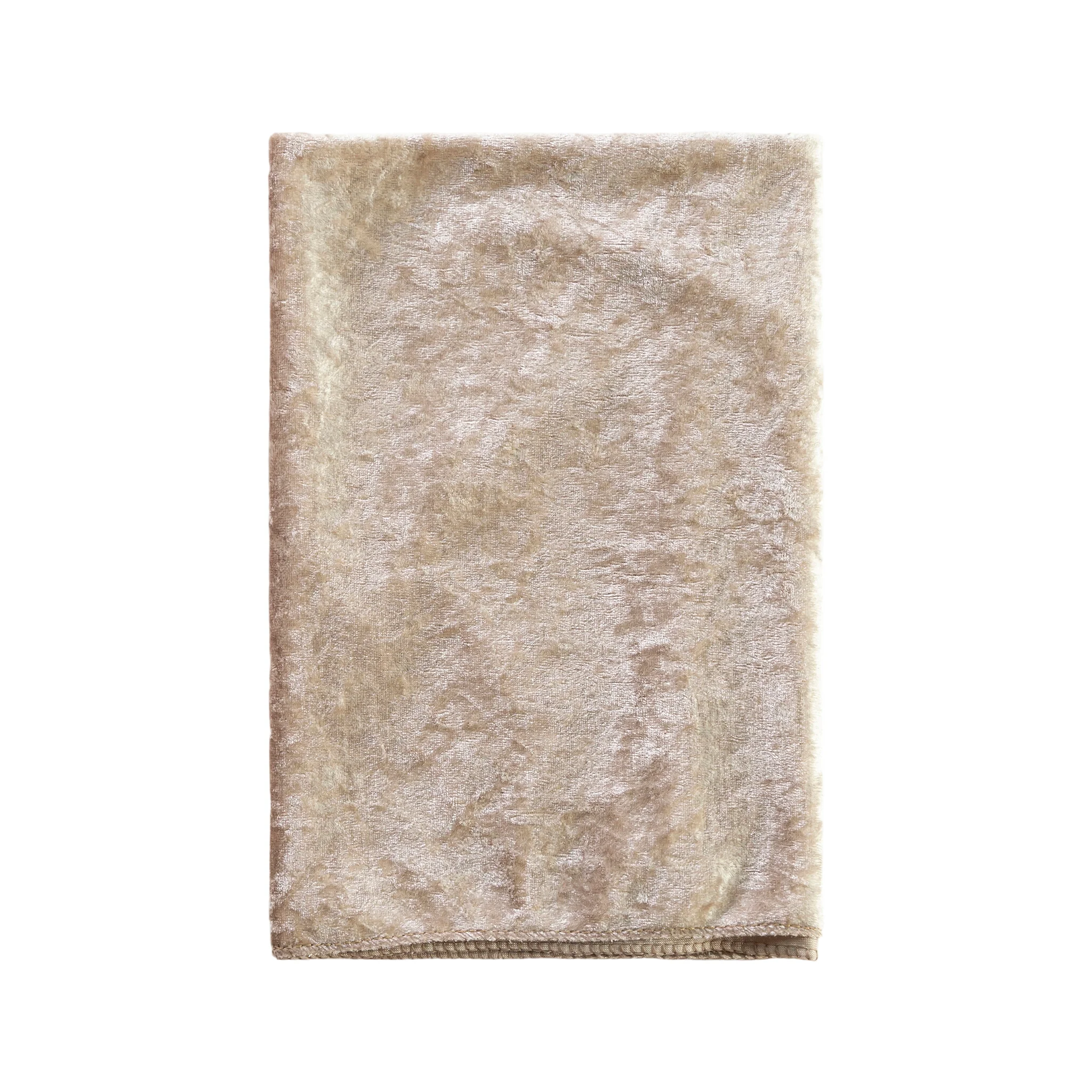Velvet 20"x20" Linen Napkin - Taupe
