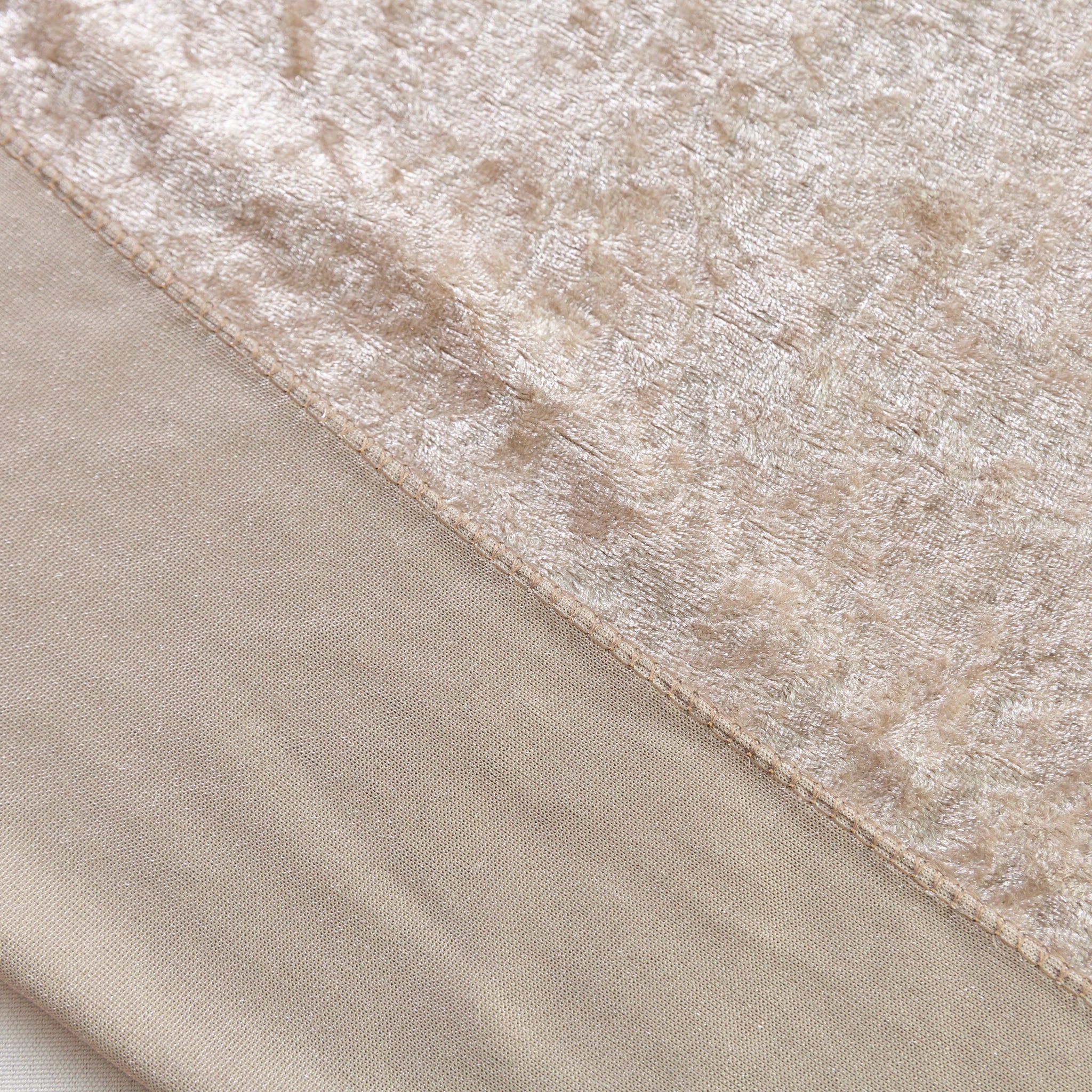 Velvet 20"x20" Linen Napkin - Taupe - Image 10