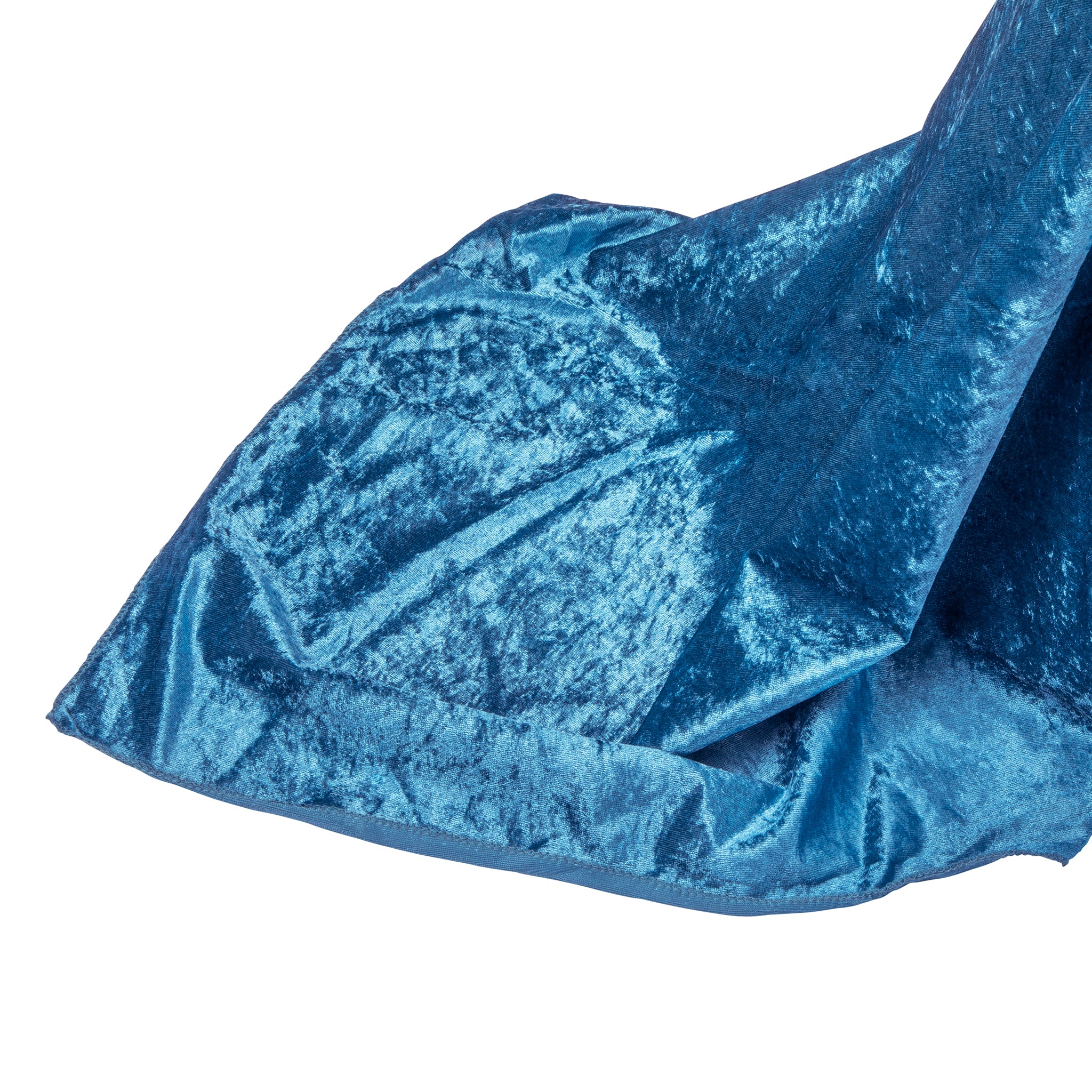 Velvet 90"x156" Rectangular Tablecloth - Dark Teal - Image 7