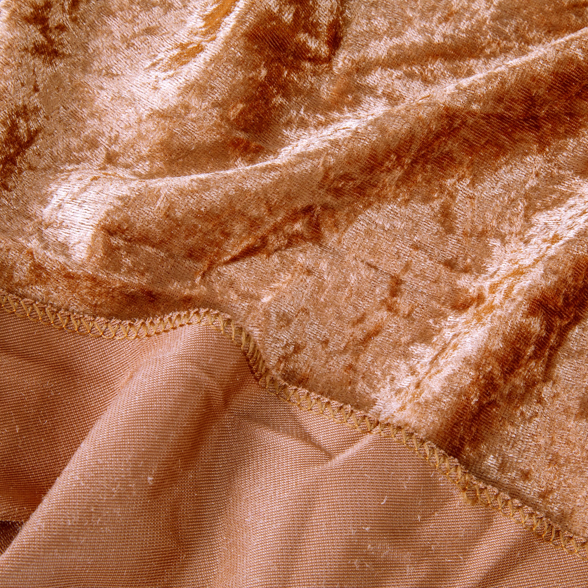 Velvet 90"x156" Rectangular Tablecloth - Terracotta - Image 11