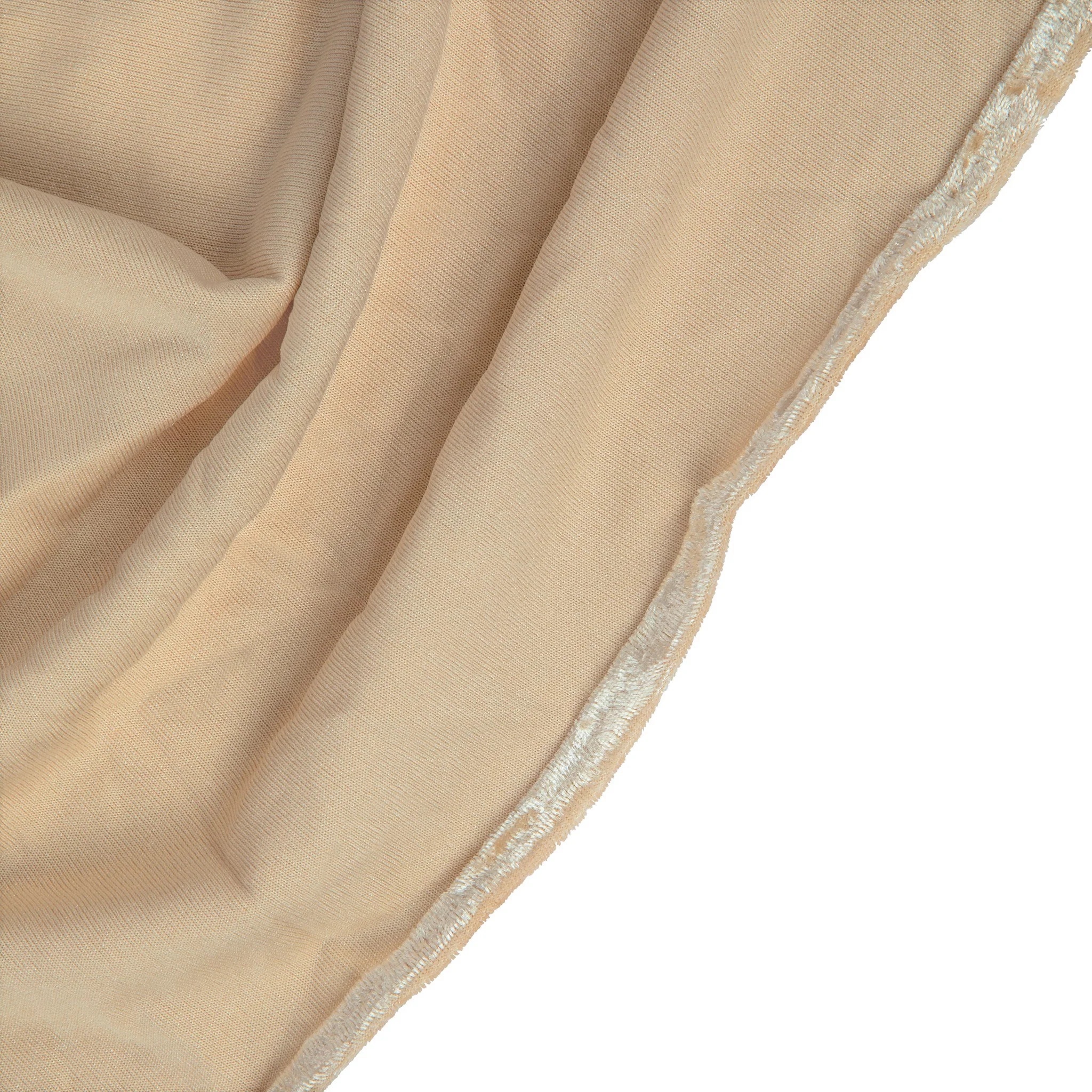Velvet Spandex Cocktail Table Cover 32" Round - Champagne - Image 7
