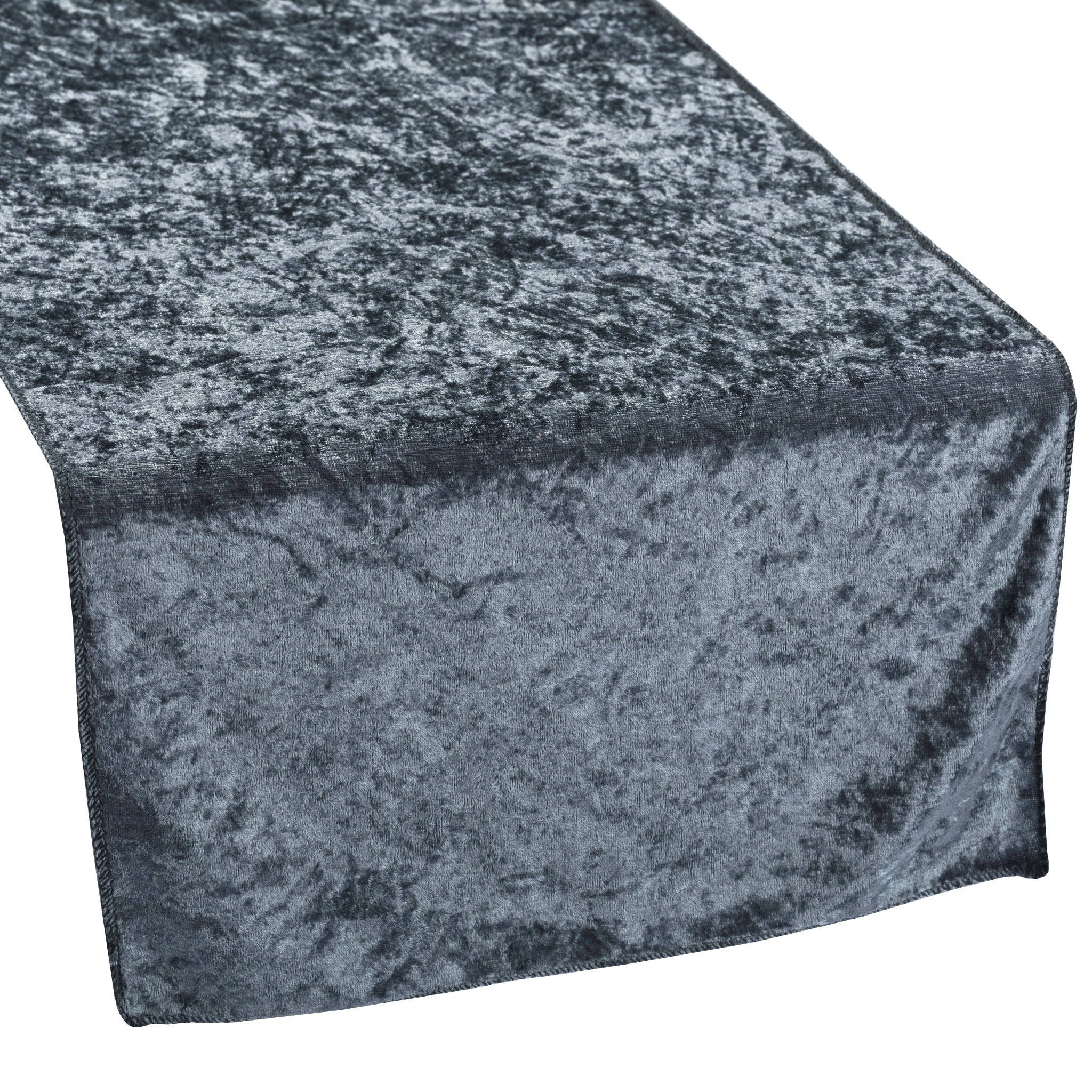 Velvet Table Runner - Dark Slate Blue - Image 2