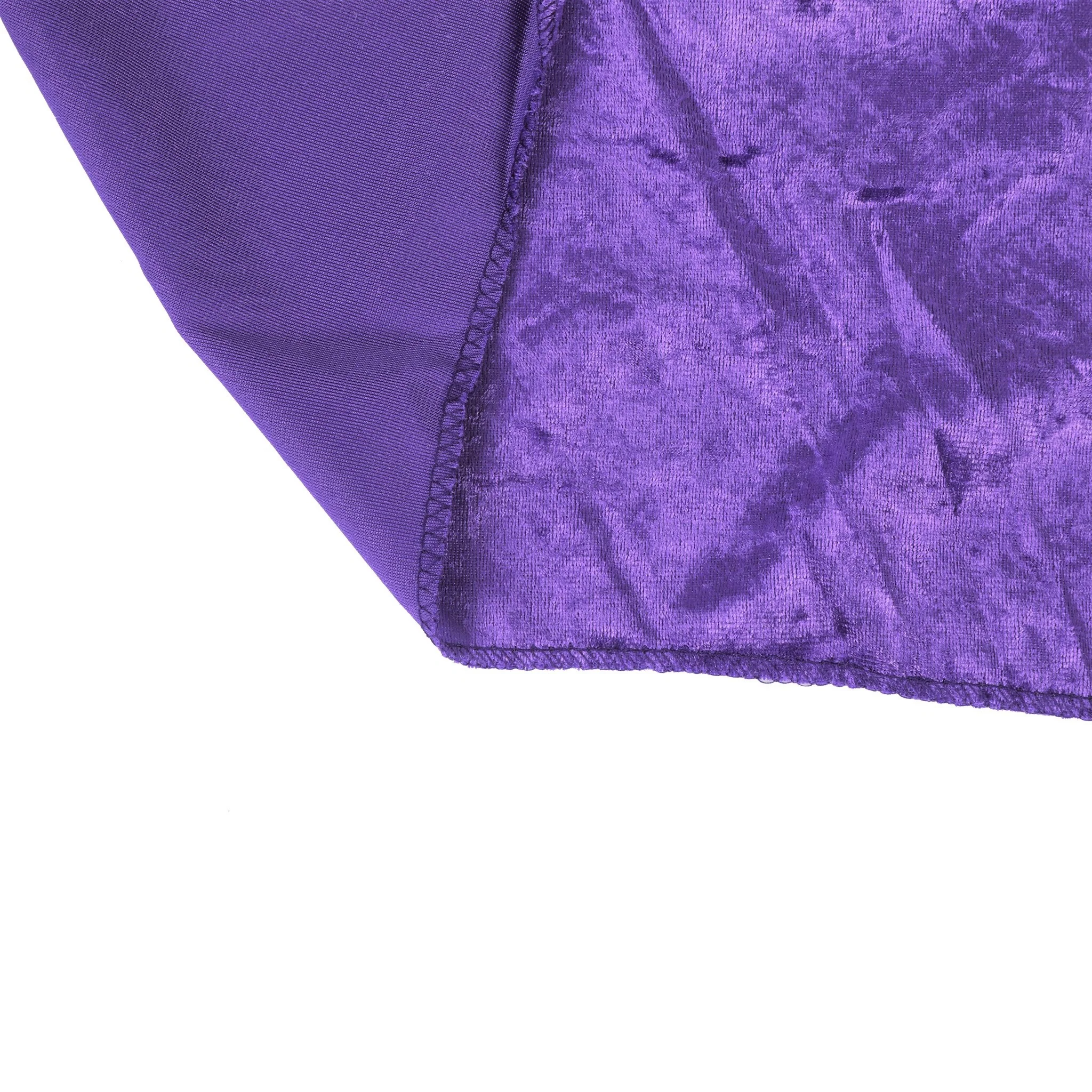 Velvet Table Runner - Purple - Image 3