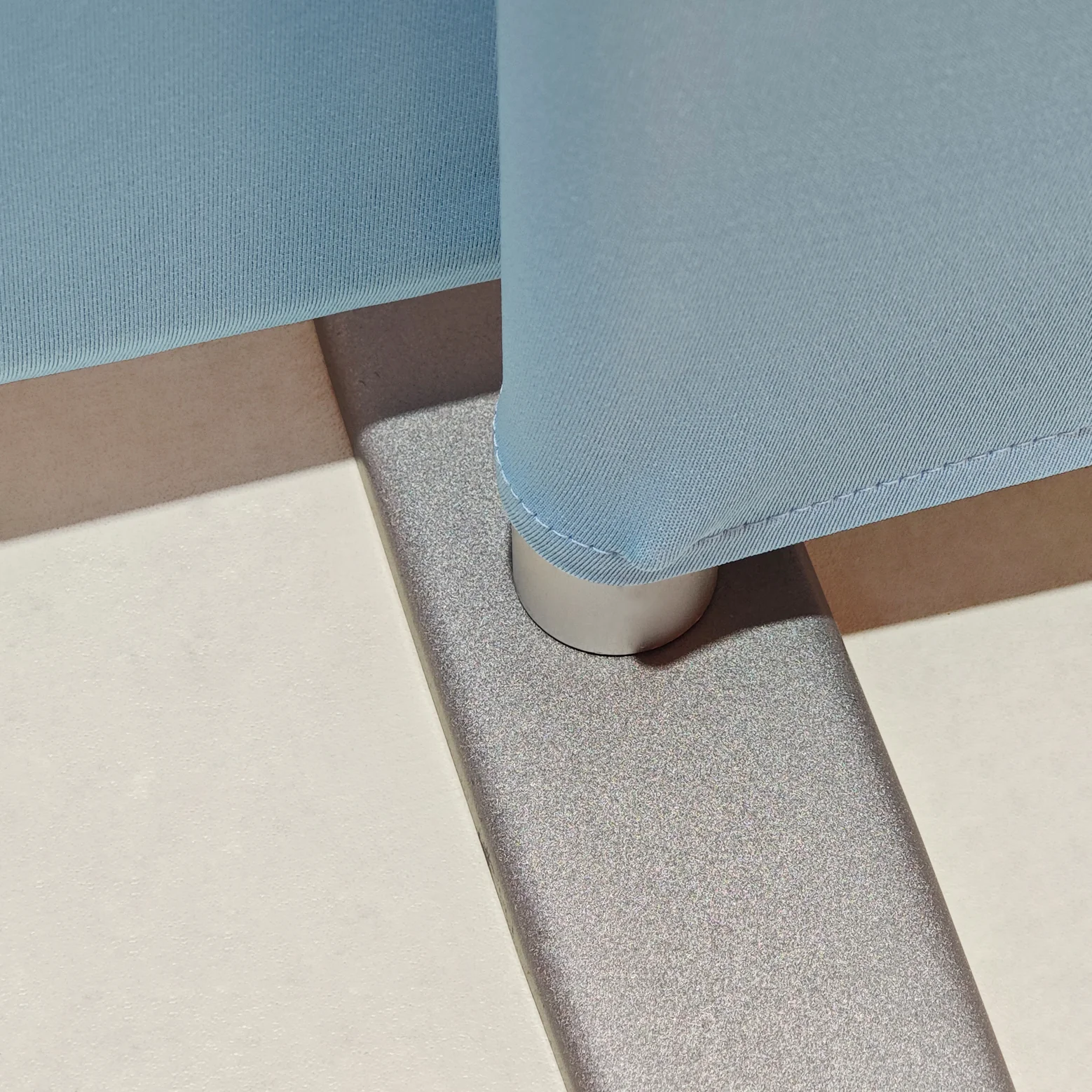 Spandex Arch Covers for Heavy Duty Wave Frame Backdrop 3pc/set - Baby Blue - Image 4